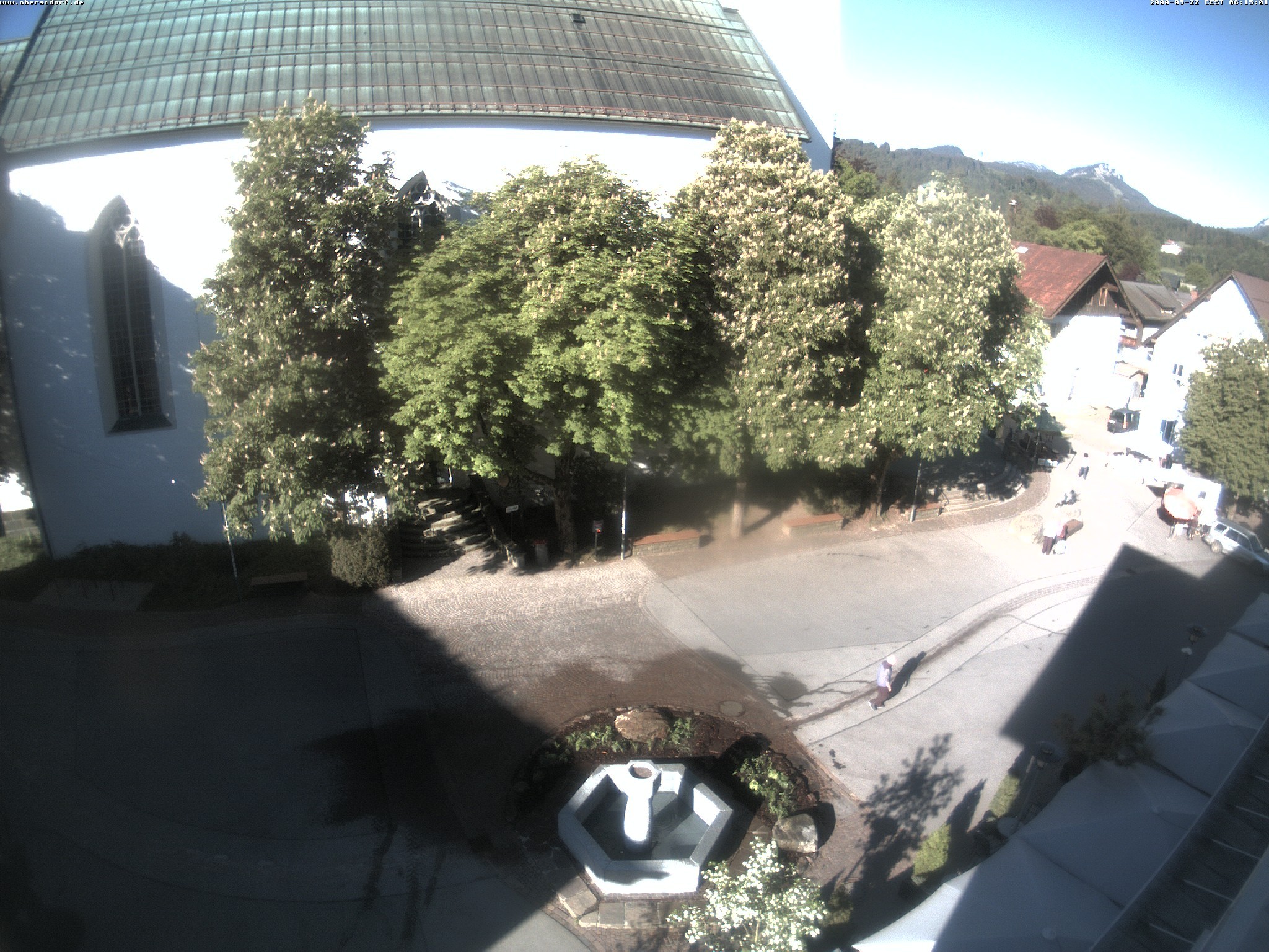 Archiv Foto Webcam Oberstdorf Markplatz