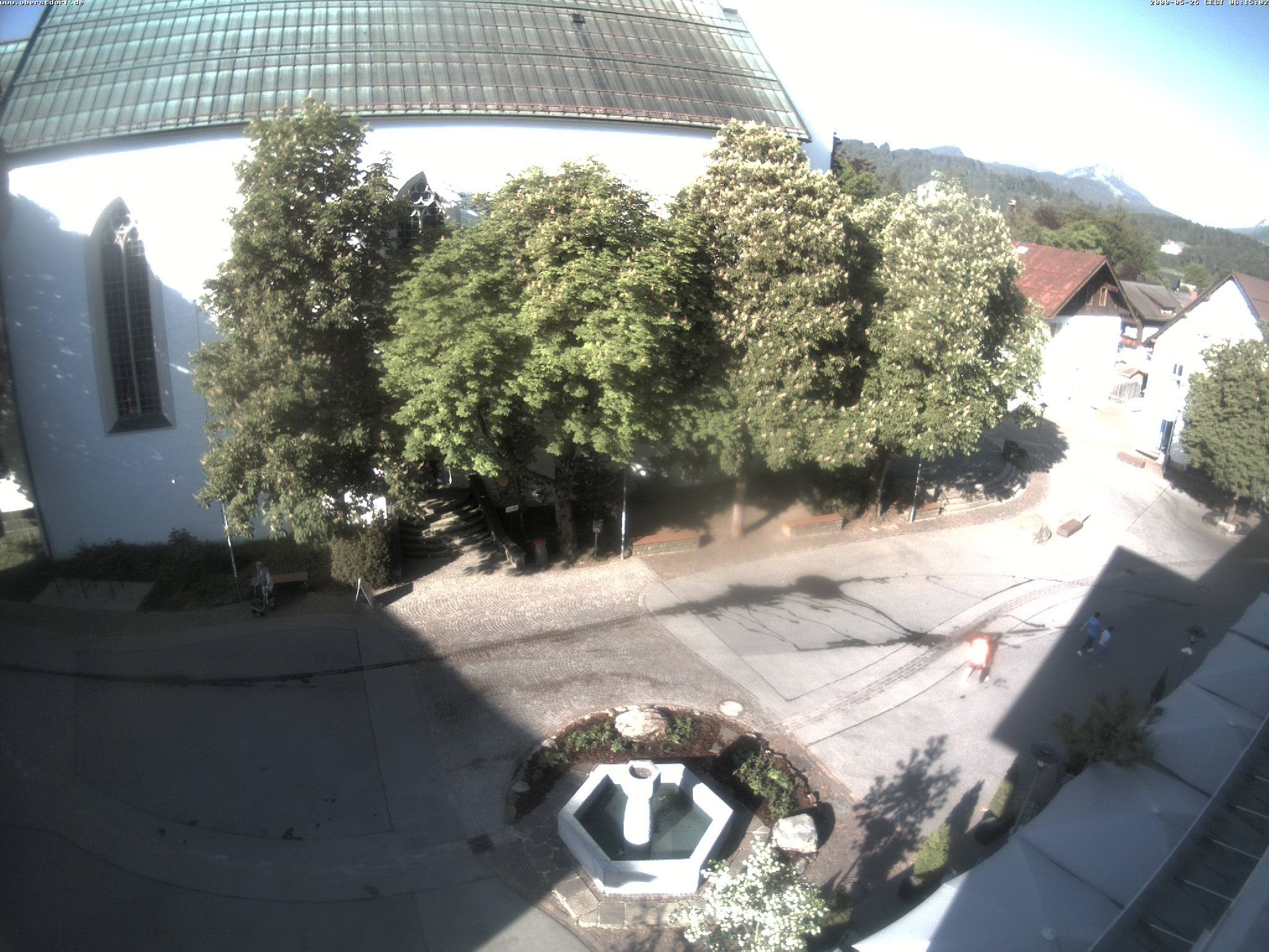 Archiv Foto Webcam Oberstdorf Markplatz