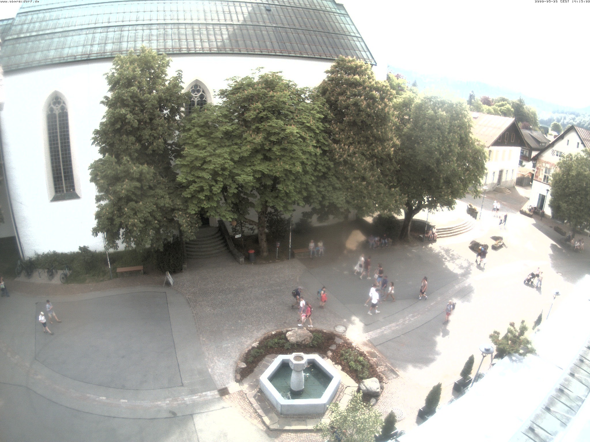 Archived image Webcam Oberstdorf Town Square