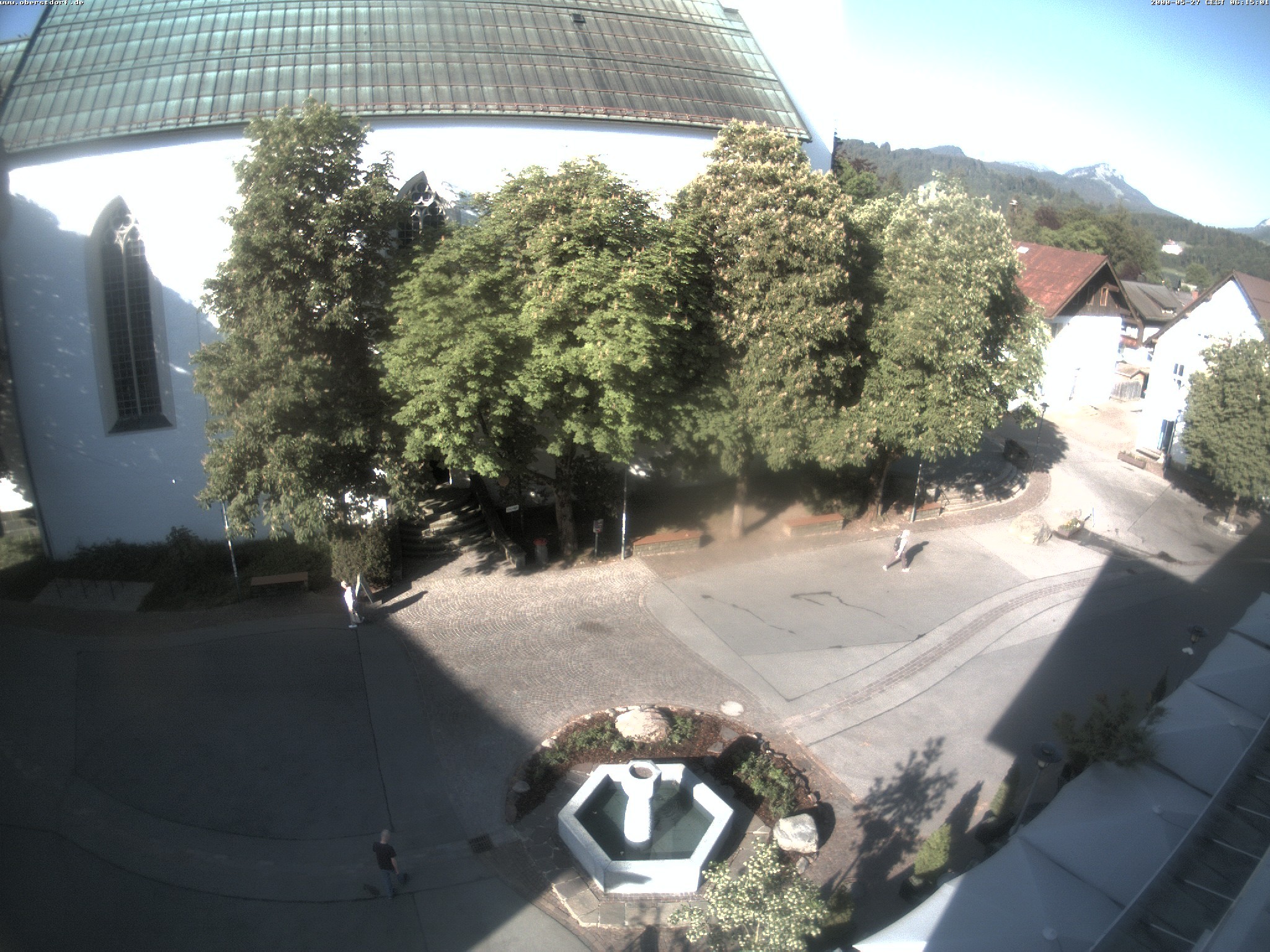 Archiv Foto Webcam Oberstdorf Markplatz