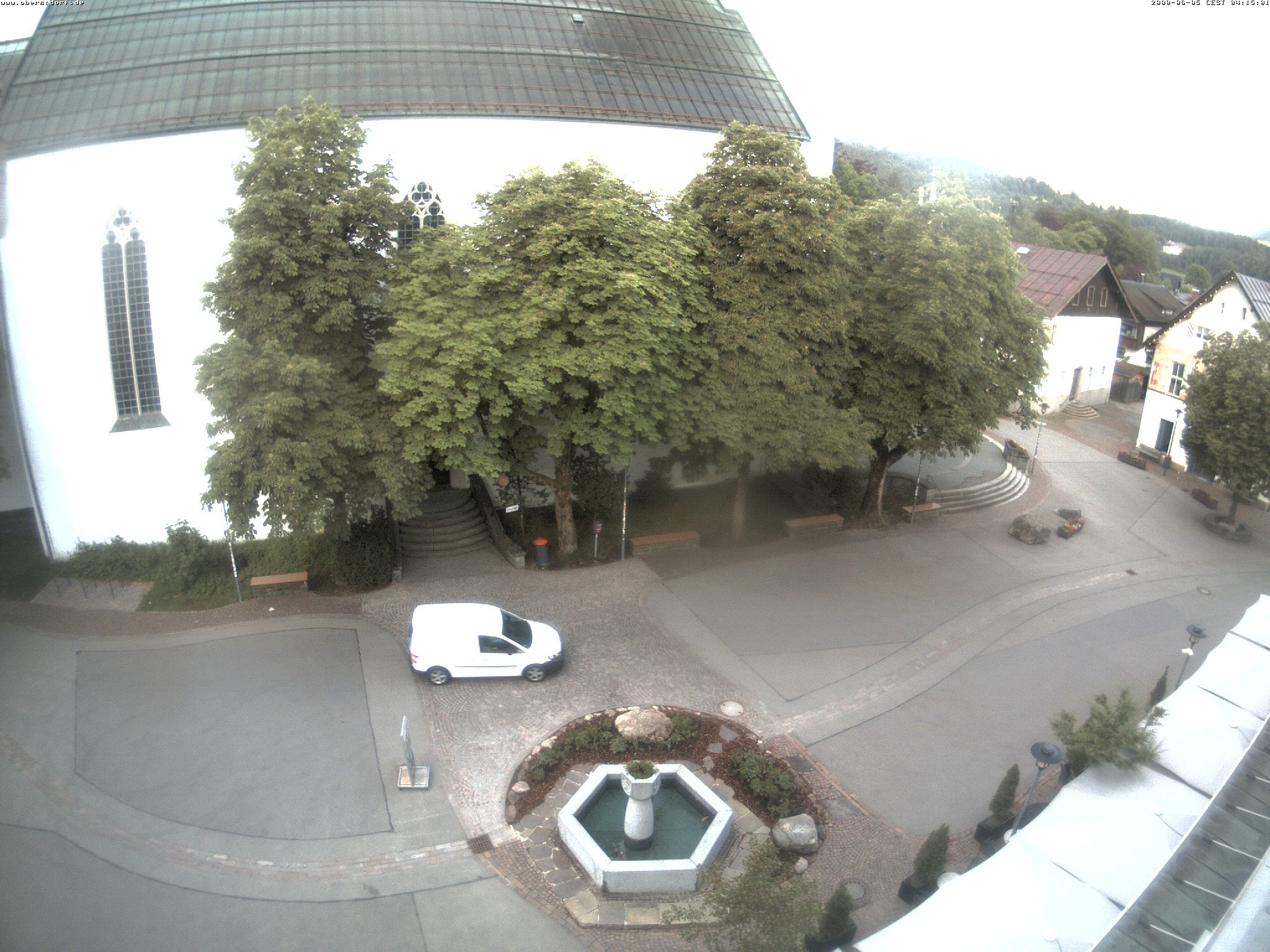 Archiv Foto Webcam Oberstdorf Markplatz