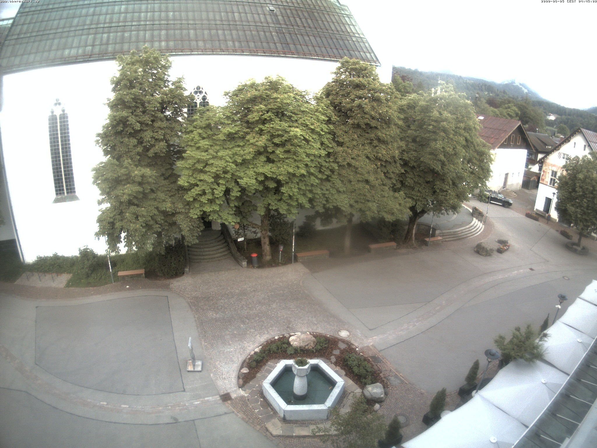 Archiv Foto Webcam Oberstdorf Markplatz