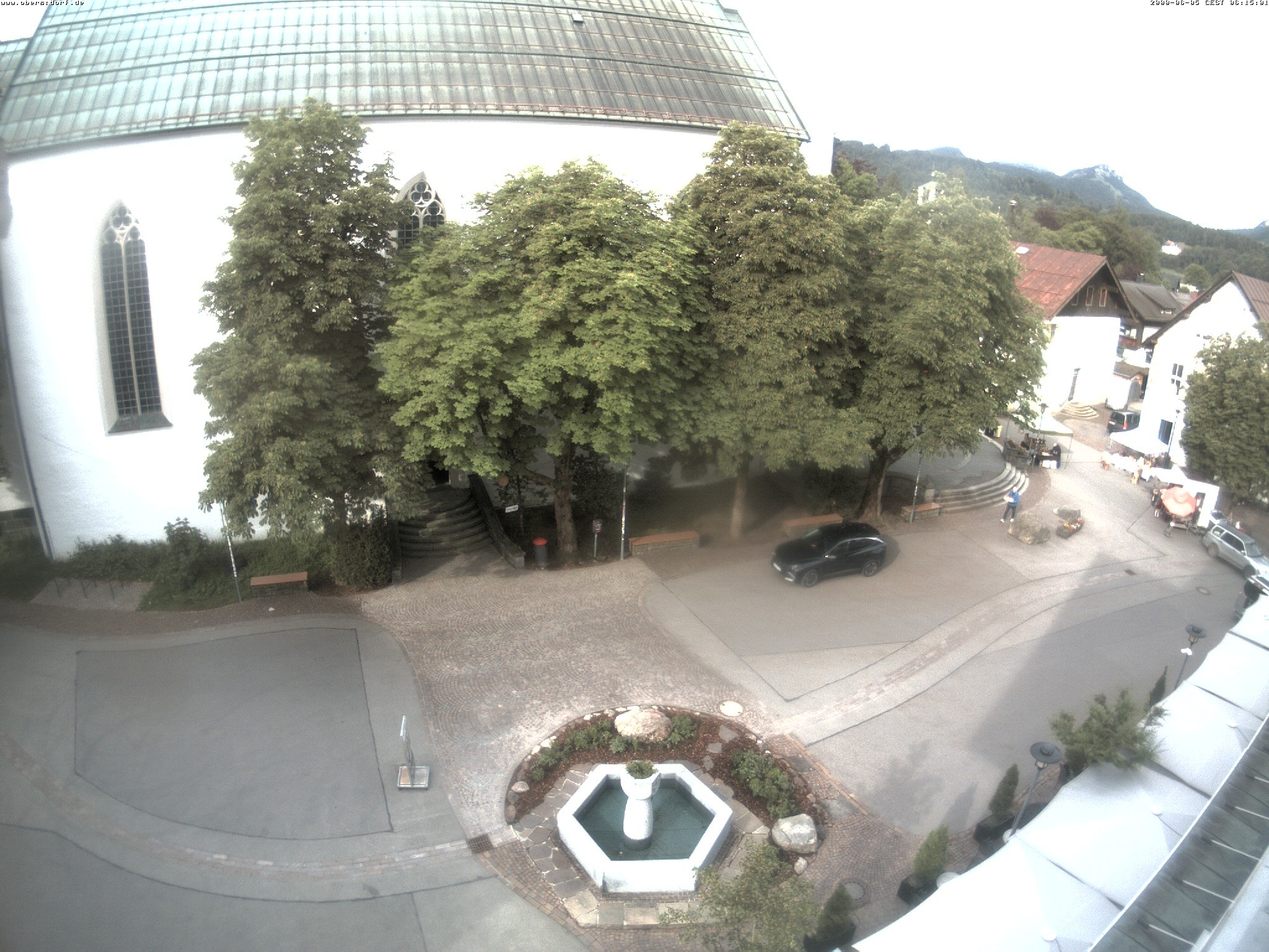 Archiv Foto Webcam Oberstdorf Markplatz