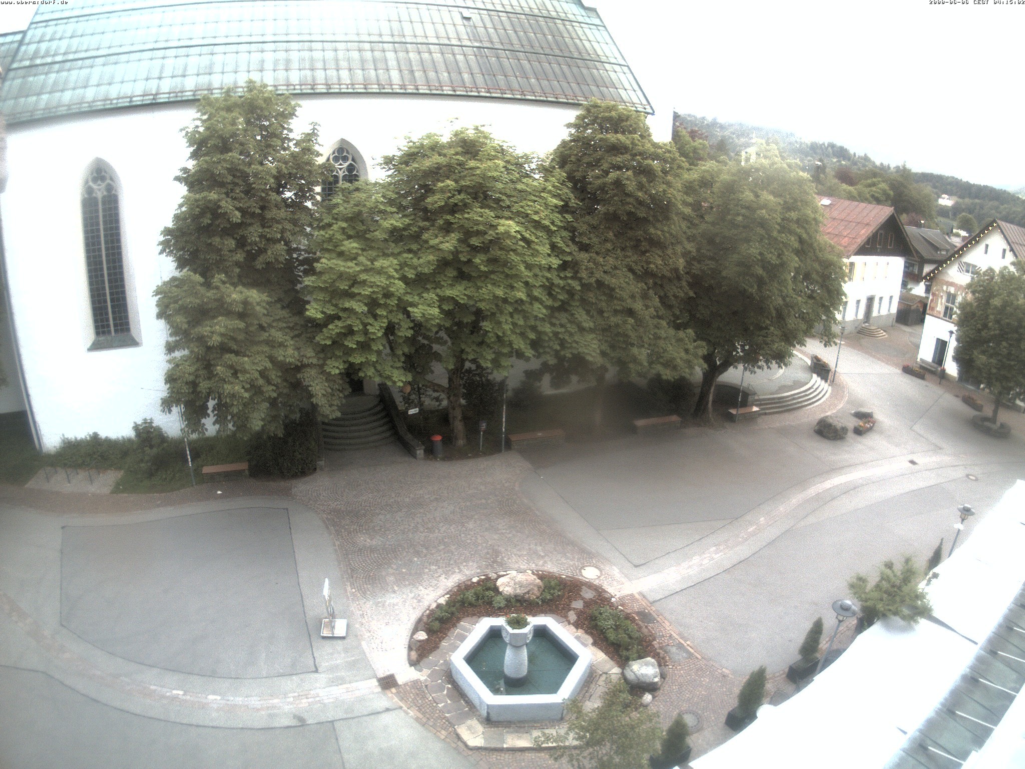Archived image Webcam Oberstdorf Town Square