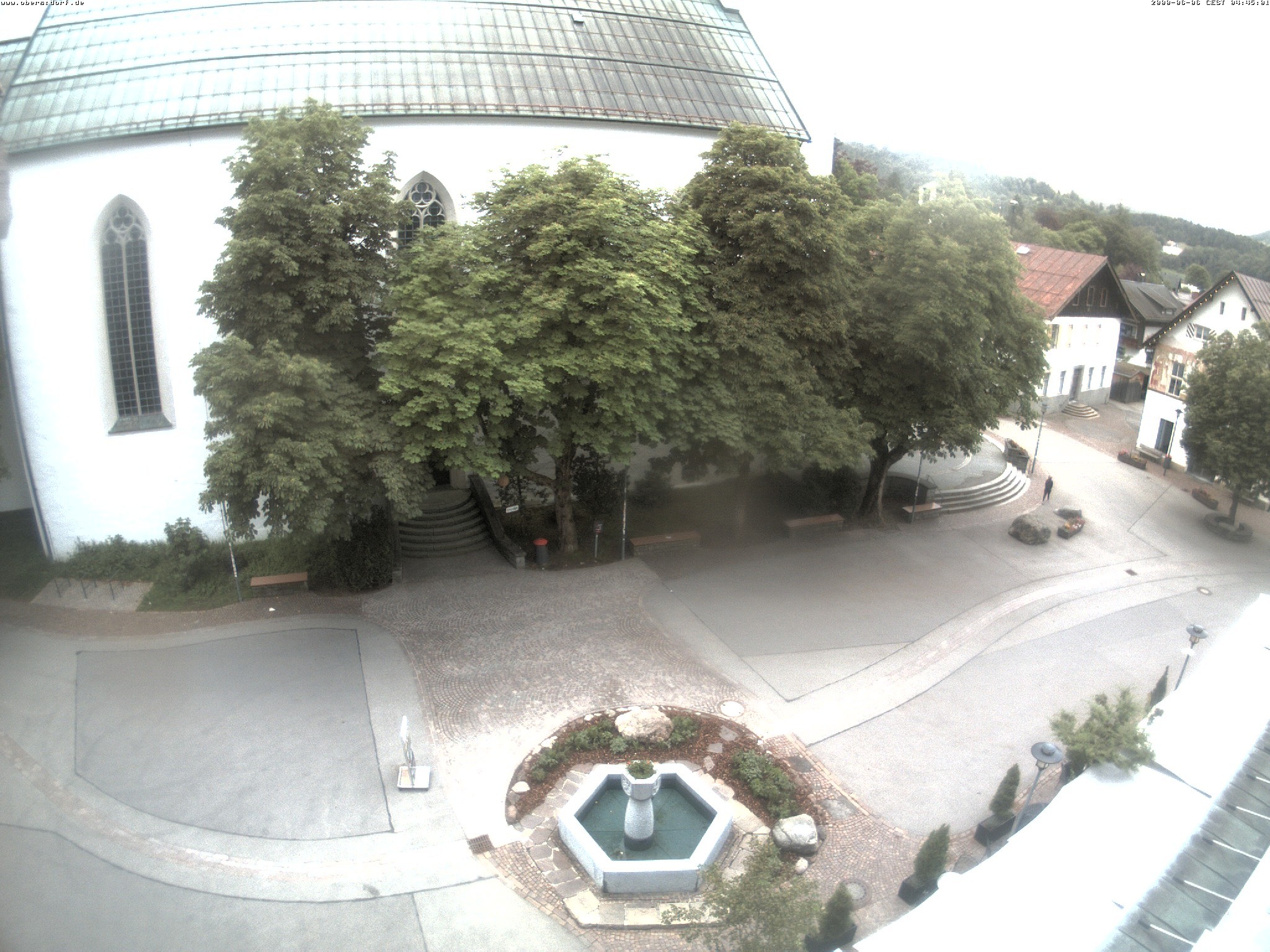 Archiv Foto Webcam Oberstdorf Markplatz