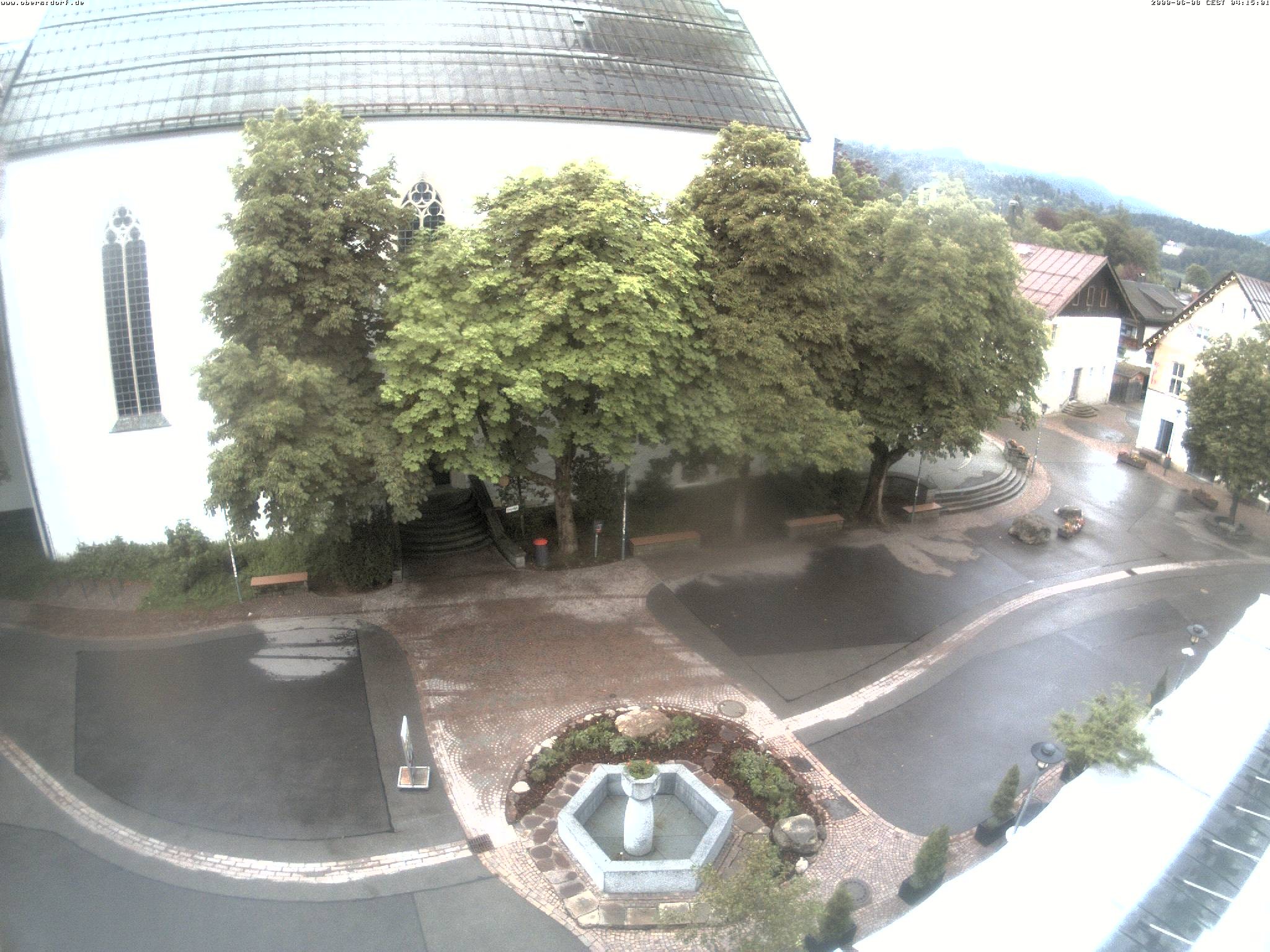 Archived image Webcam Oberstdorf Town Square