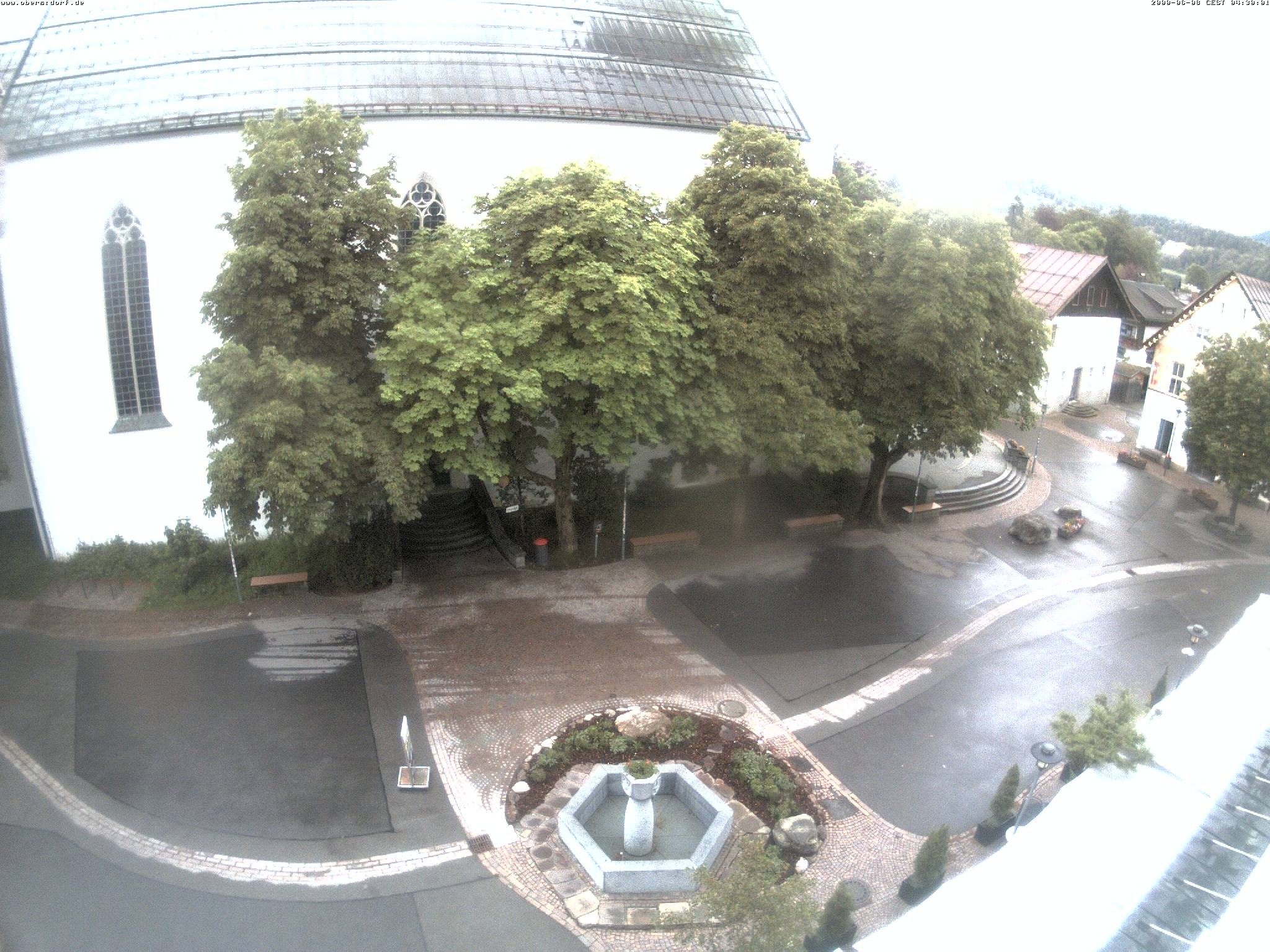 Archived image Webcam Oberstdorf Town Square