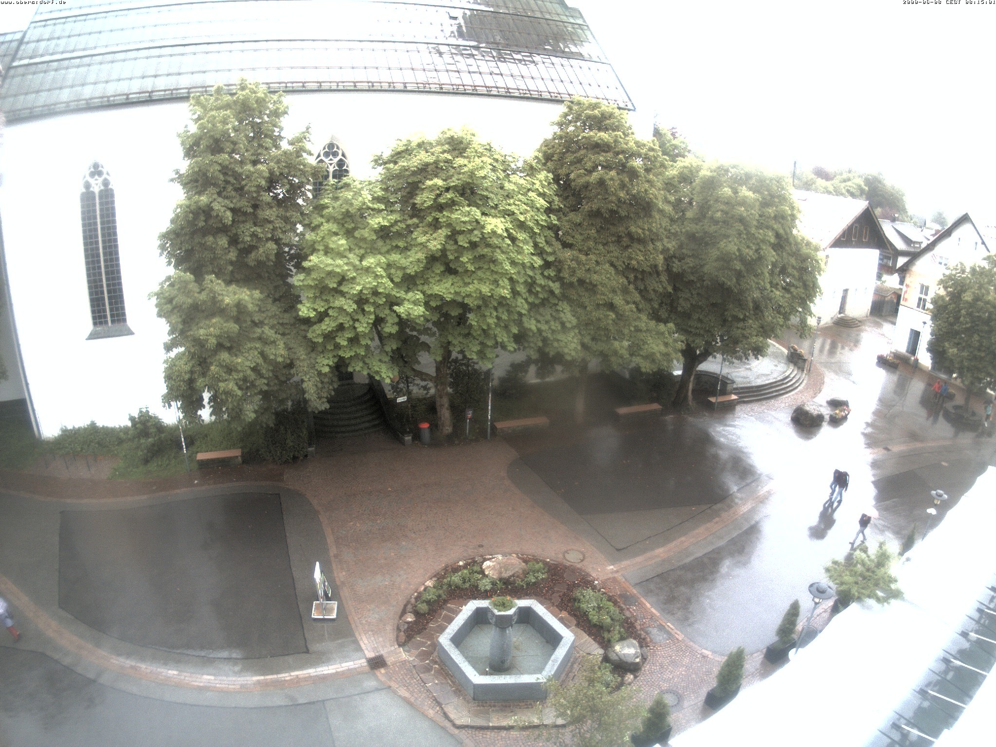 Archived image Webcam Oberstdorf Town Square