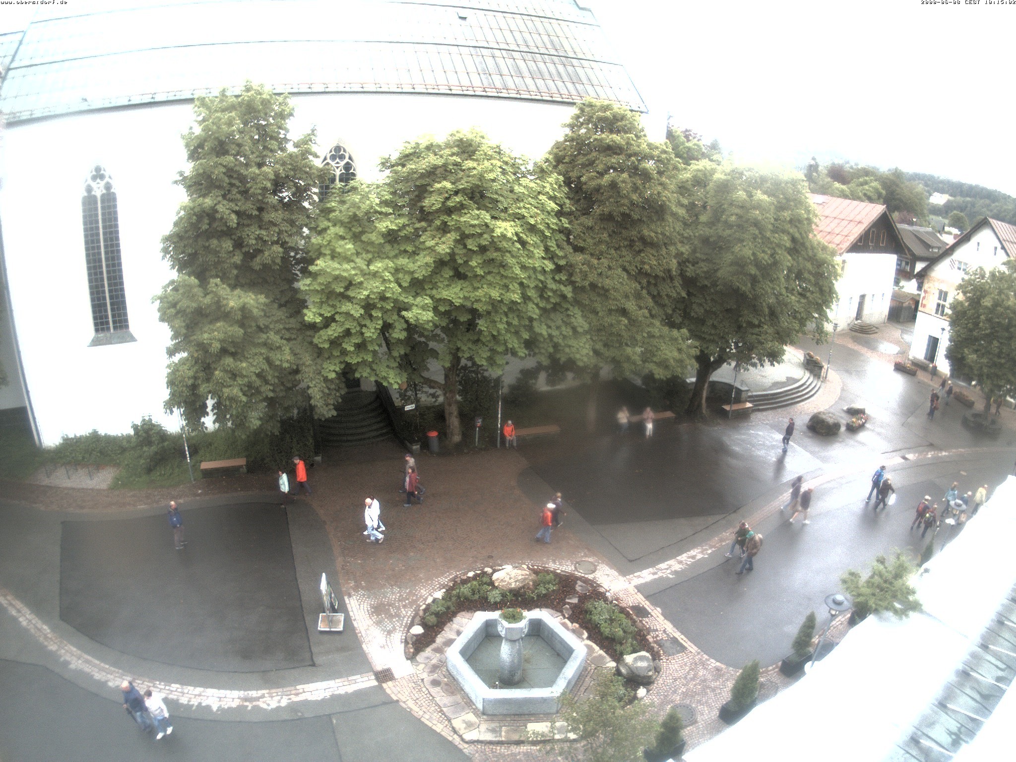Archived image Webcam Oberstdorf Town Square