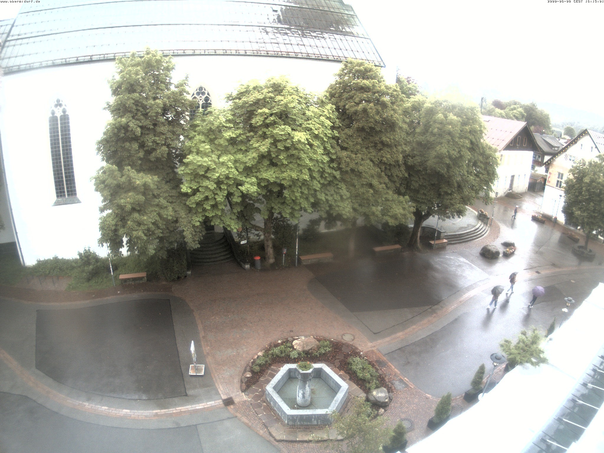 Archiv Foto Webcam Oberstdorf Markplatz