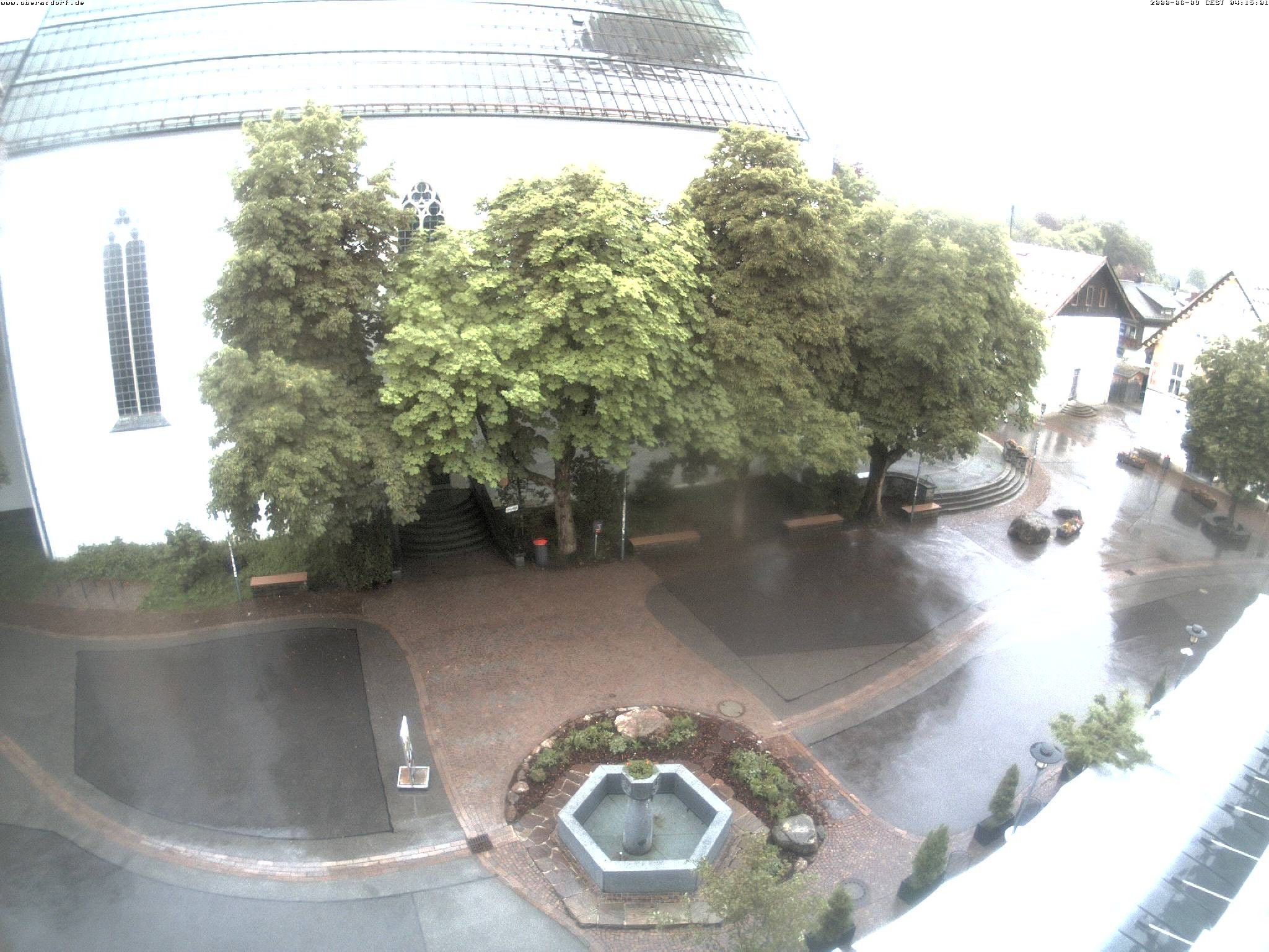 Archiv Foto Webcam Oberstdorf Markplatz