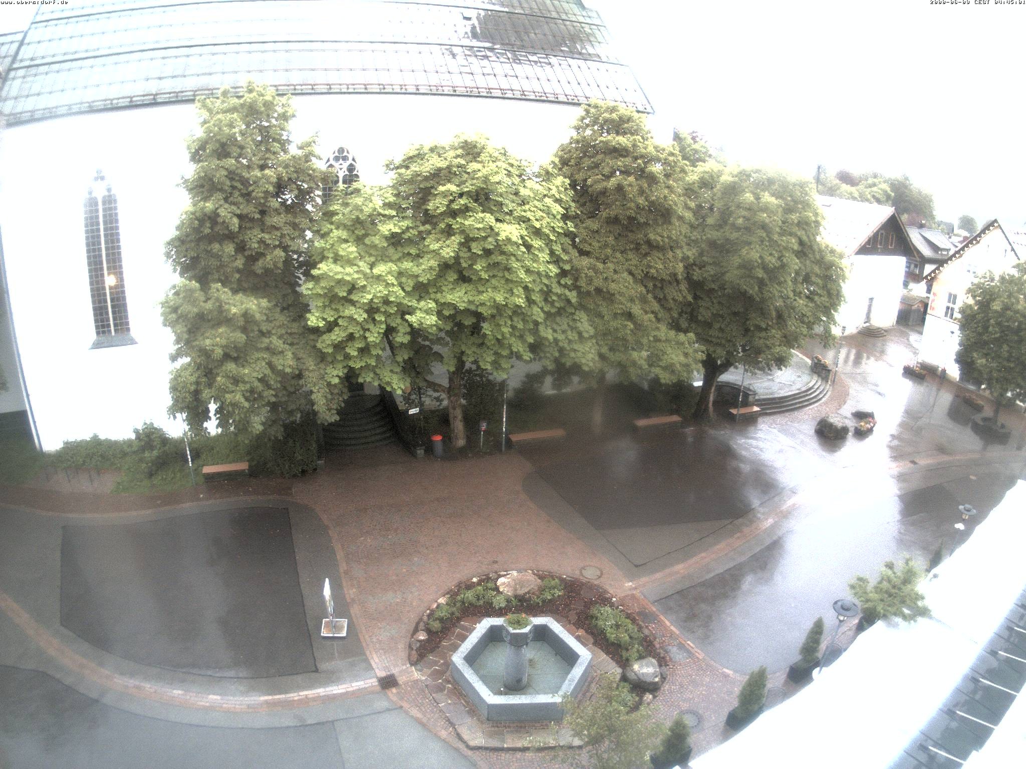 Archiv Foto Webcam Oberstdorf Markplatz