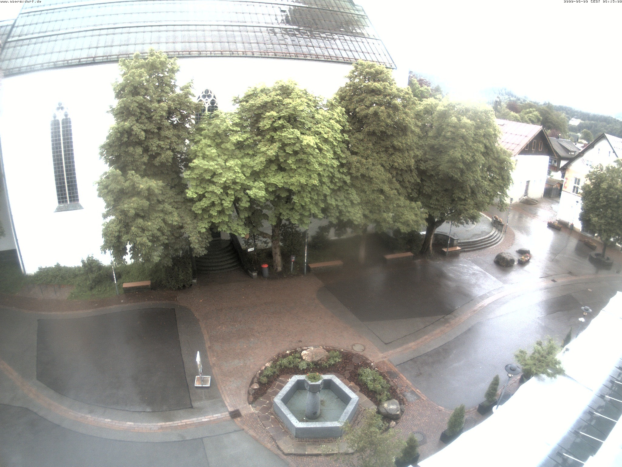 Archiv Foto Webcam Oberstdorf Markplatz