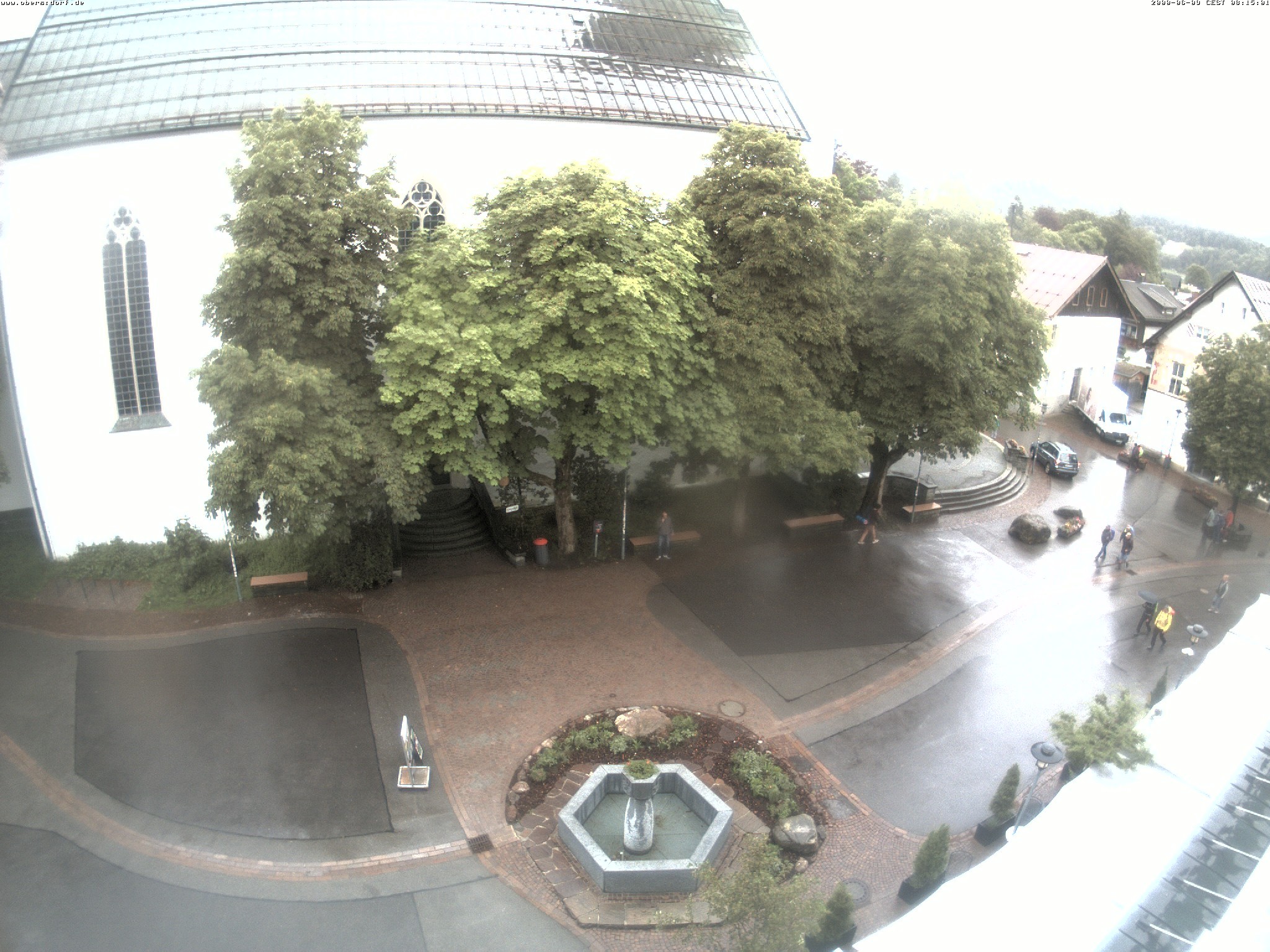 Archiv Foto Webcam Oberstdorf Markplatz