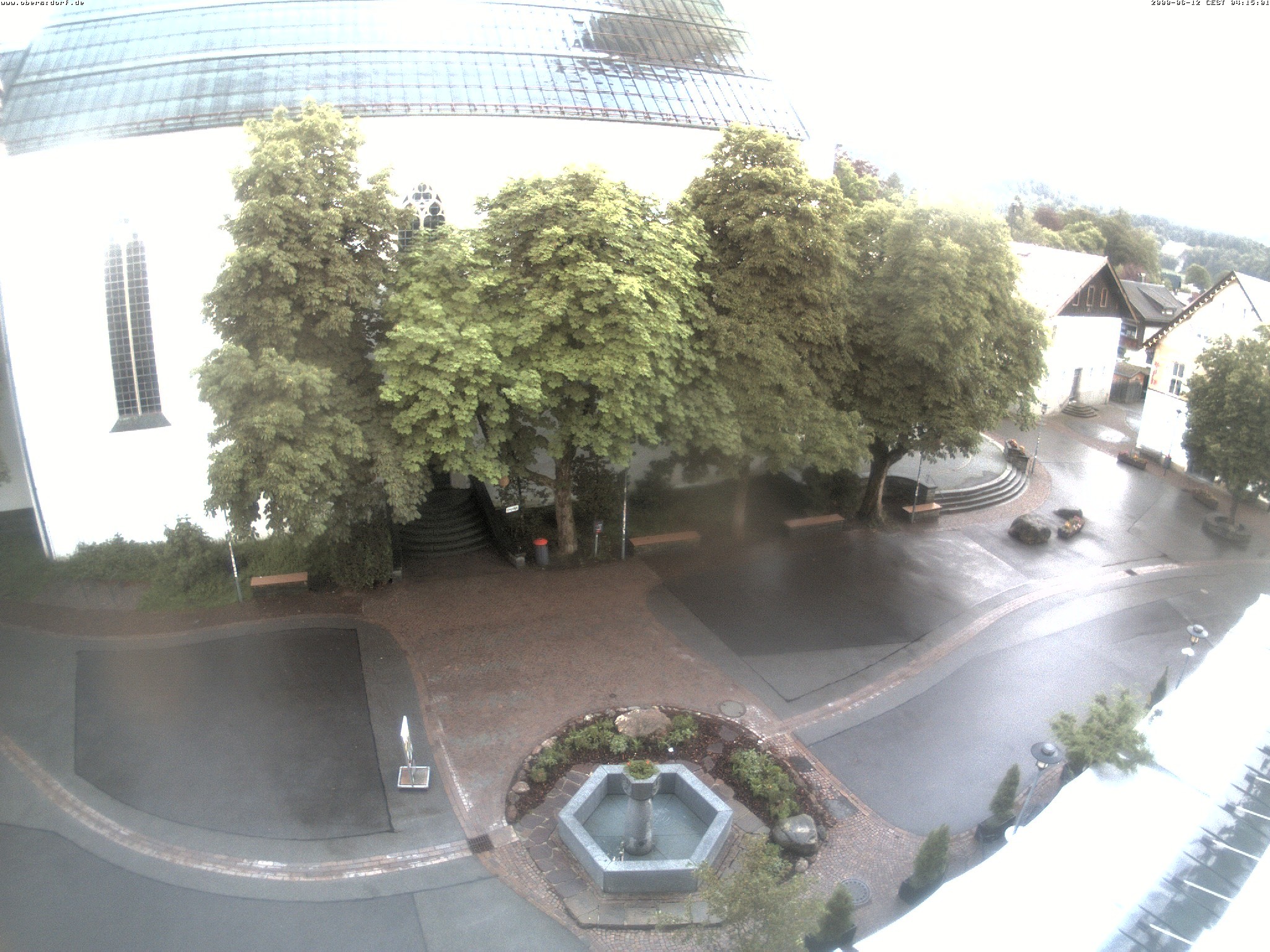Archived image Webcam Oberstdorf Town Square