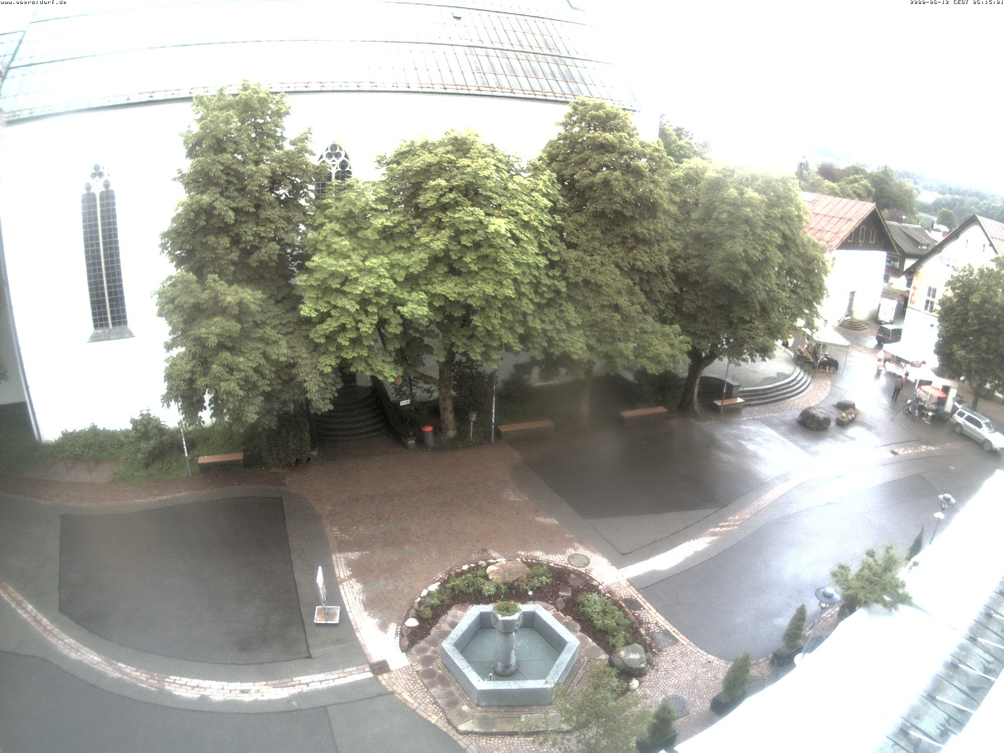 Archived image Webcam Oberstdorf Town Square