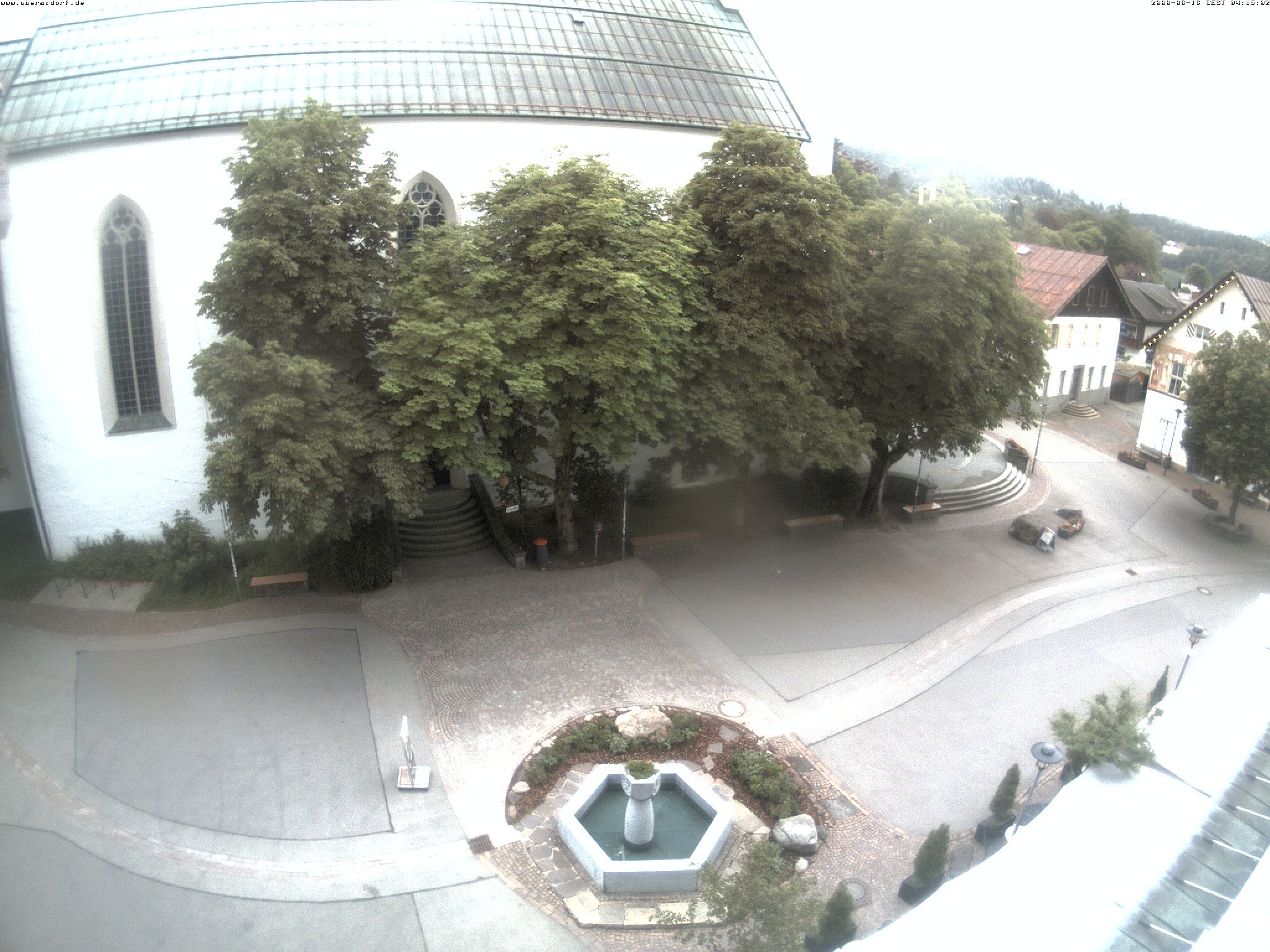 Archiv Foto Webcam Oberstdorf Markplatz