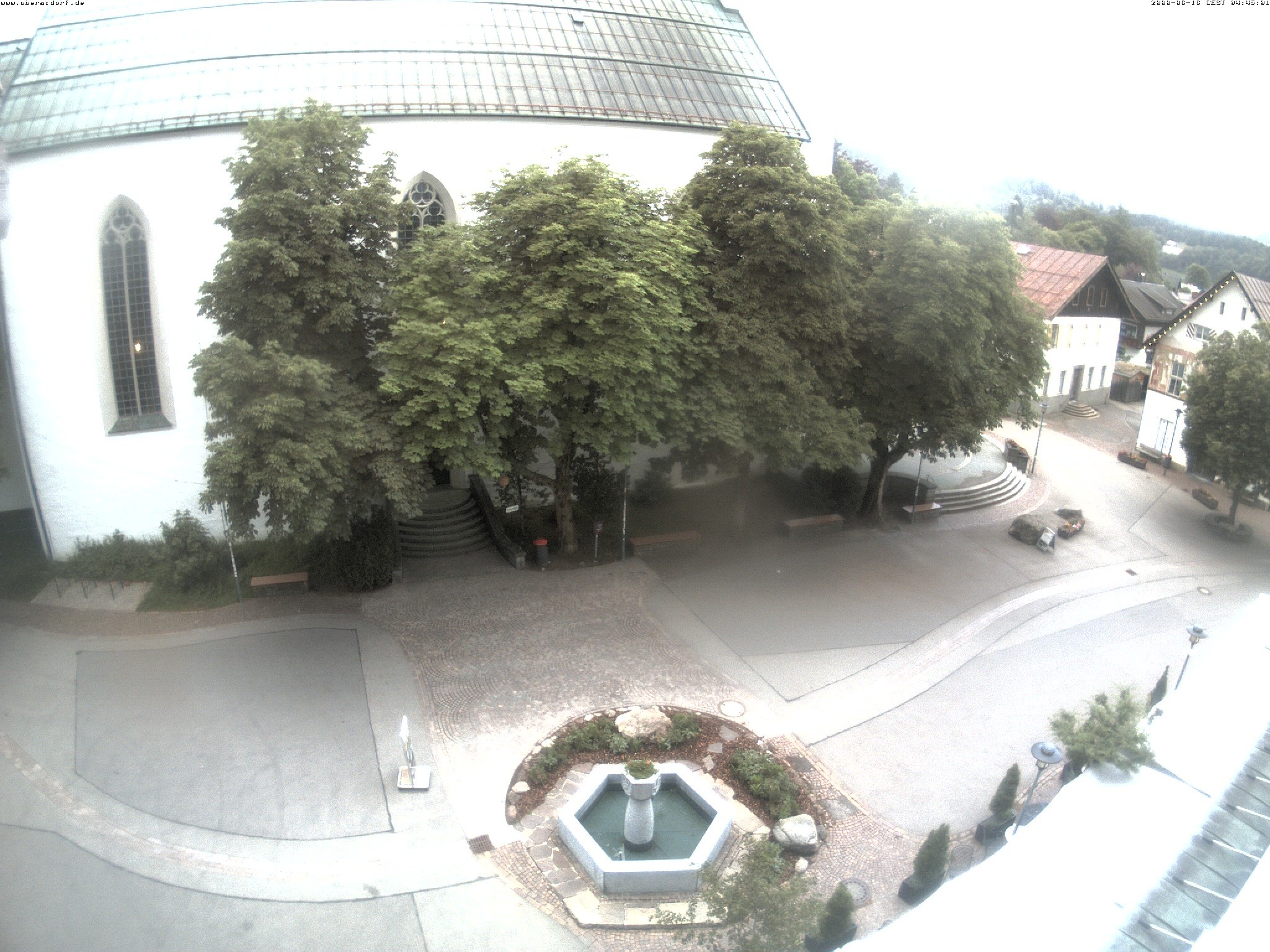 Archiv Foto Webcam Oberstdorf Markplatz
