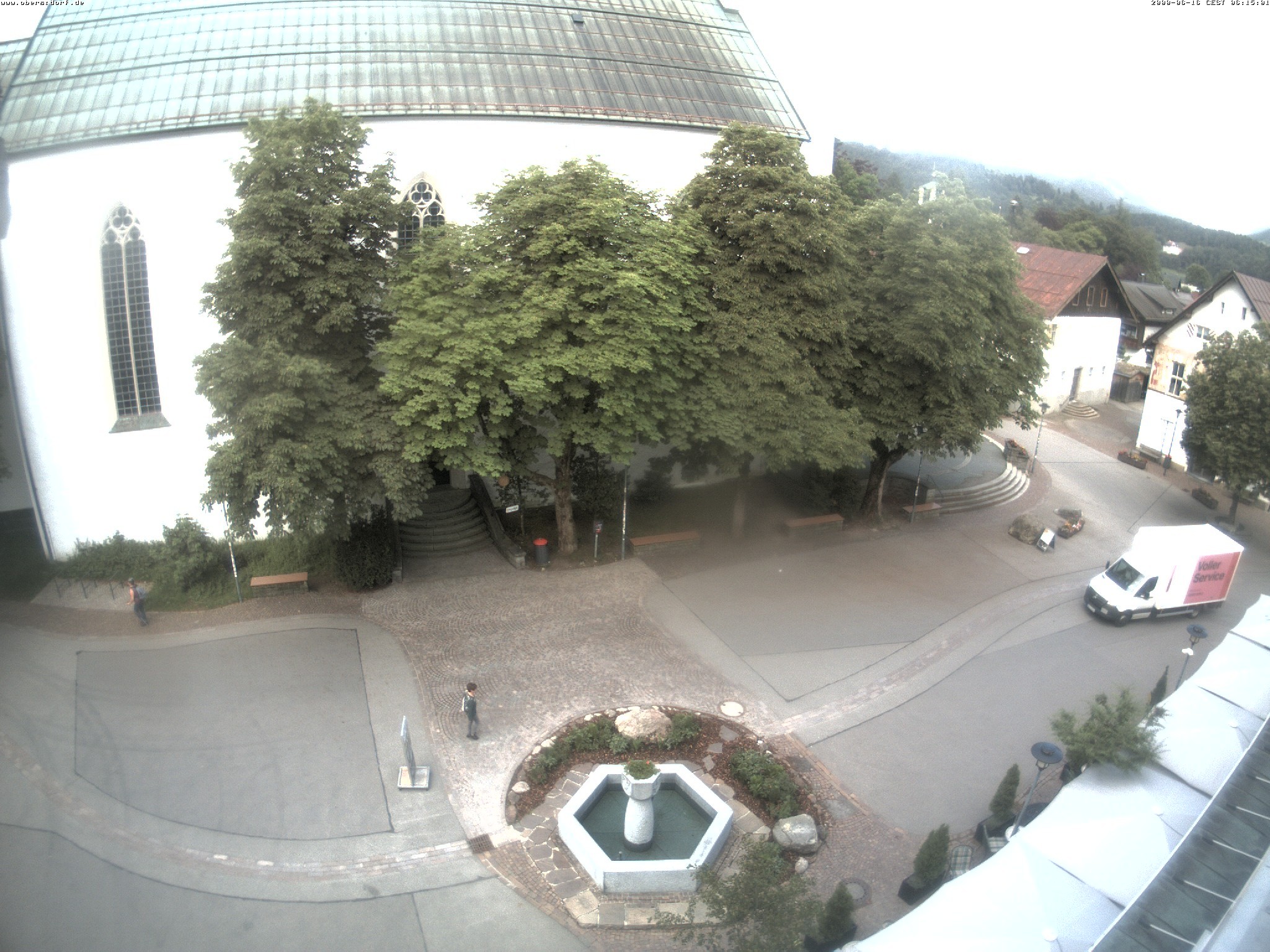 Archiv Foto Webcam Oberstdorf Markplatz