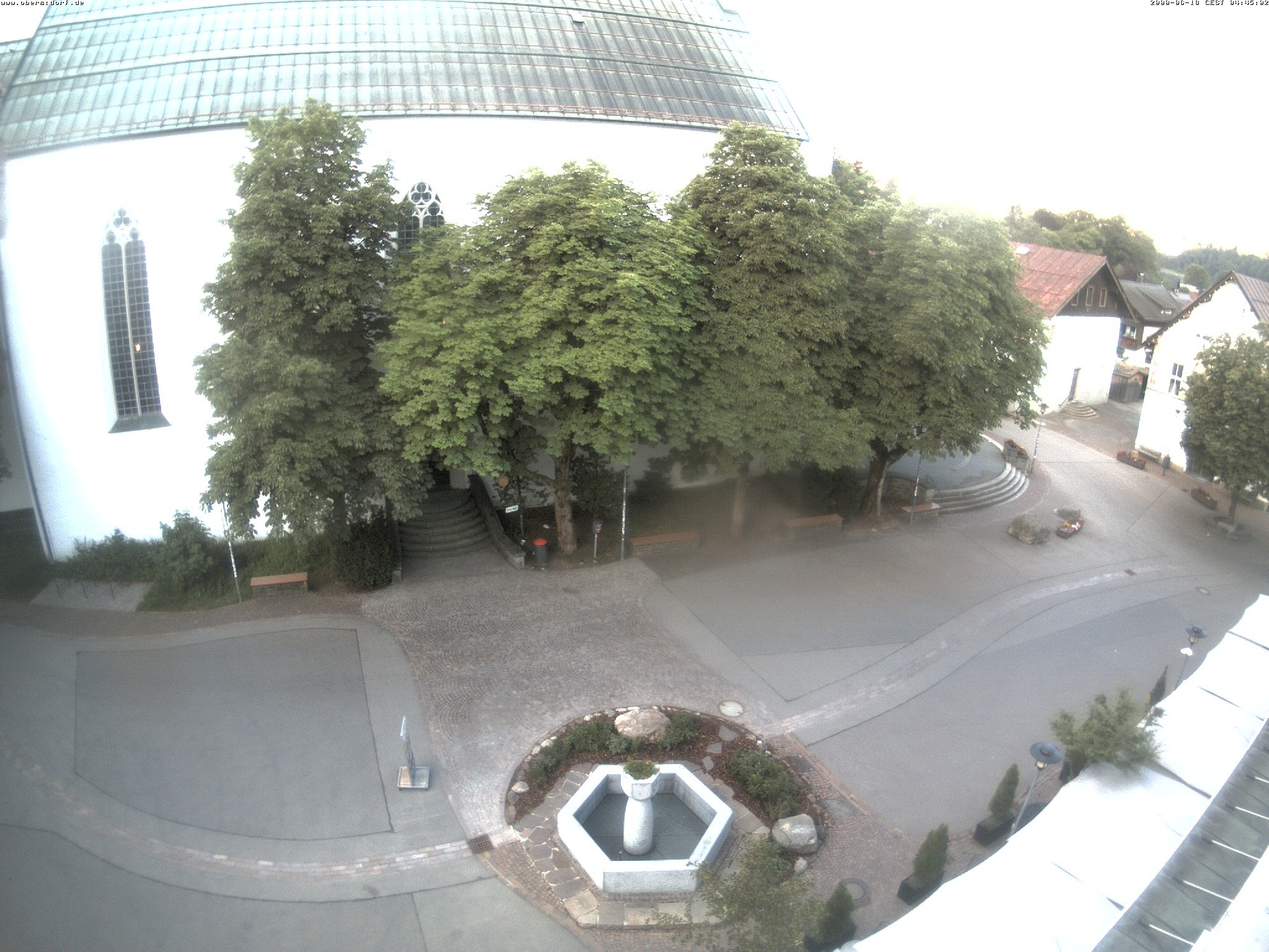 Archiv Foto Webcam Oberstdorf Markplatz