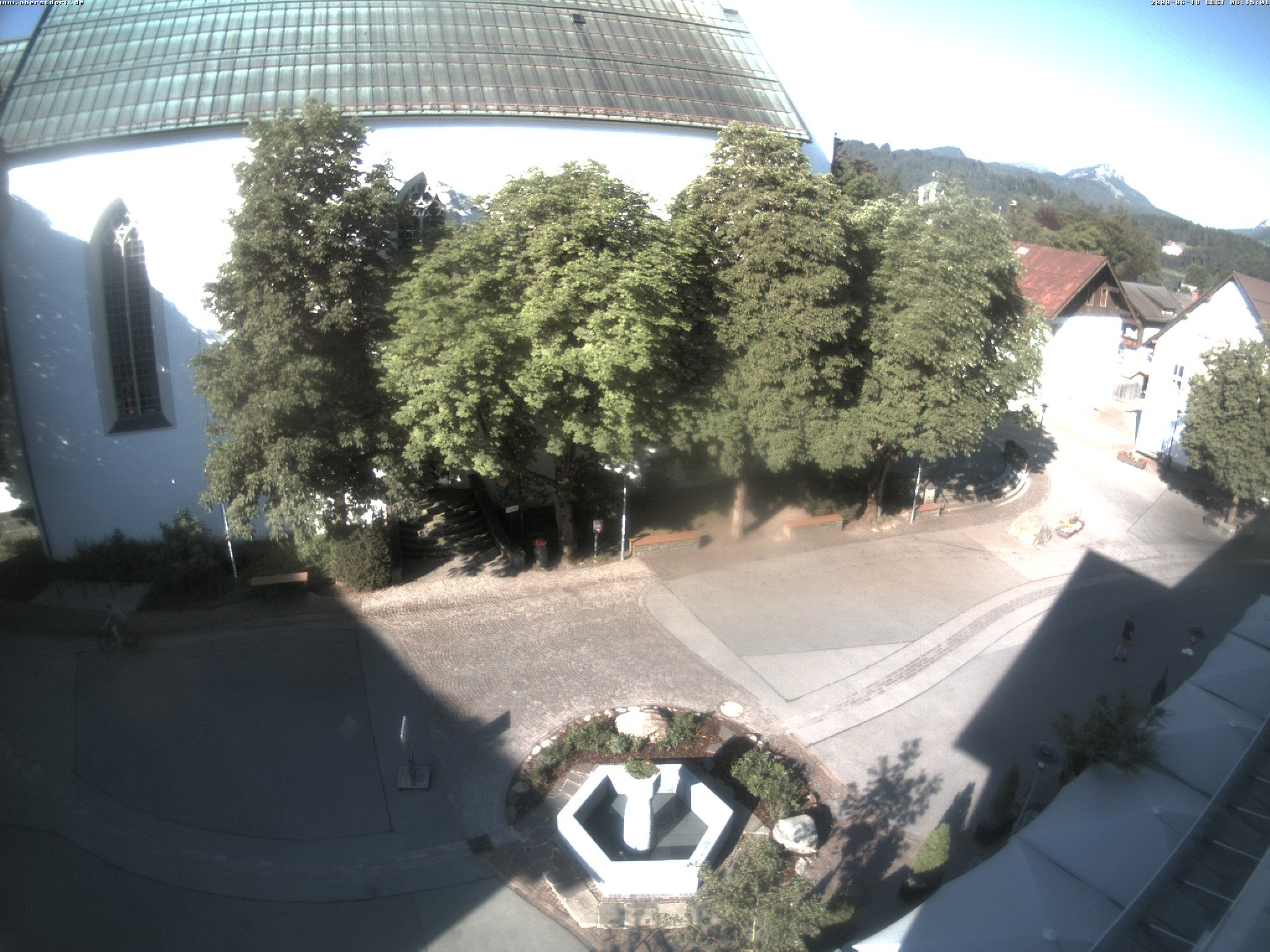 Archiv Foto Webcam Oberstdorf Markplatz
