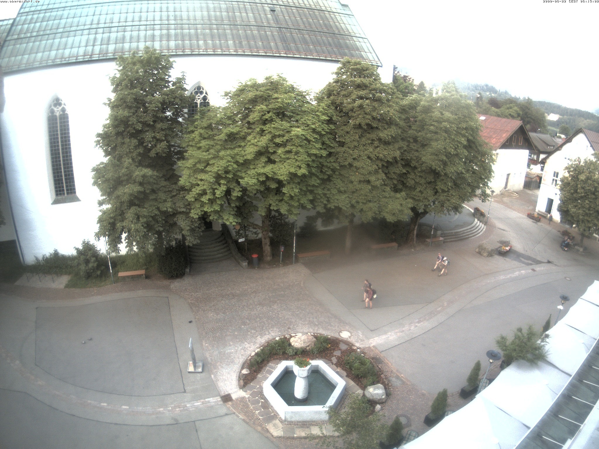 Archived image Webcam Oberstdorf Town Square