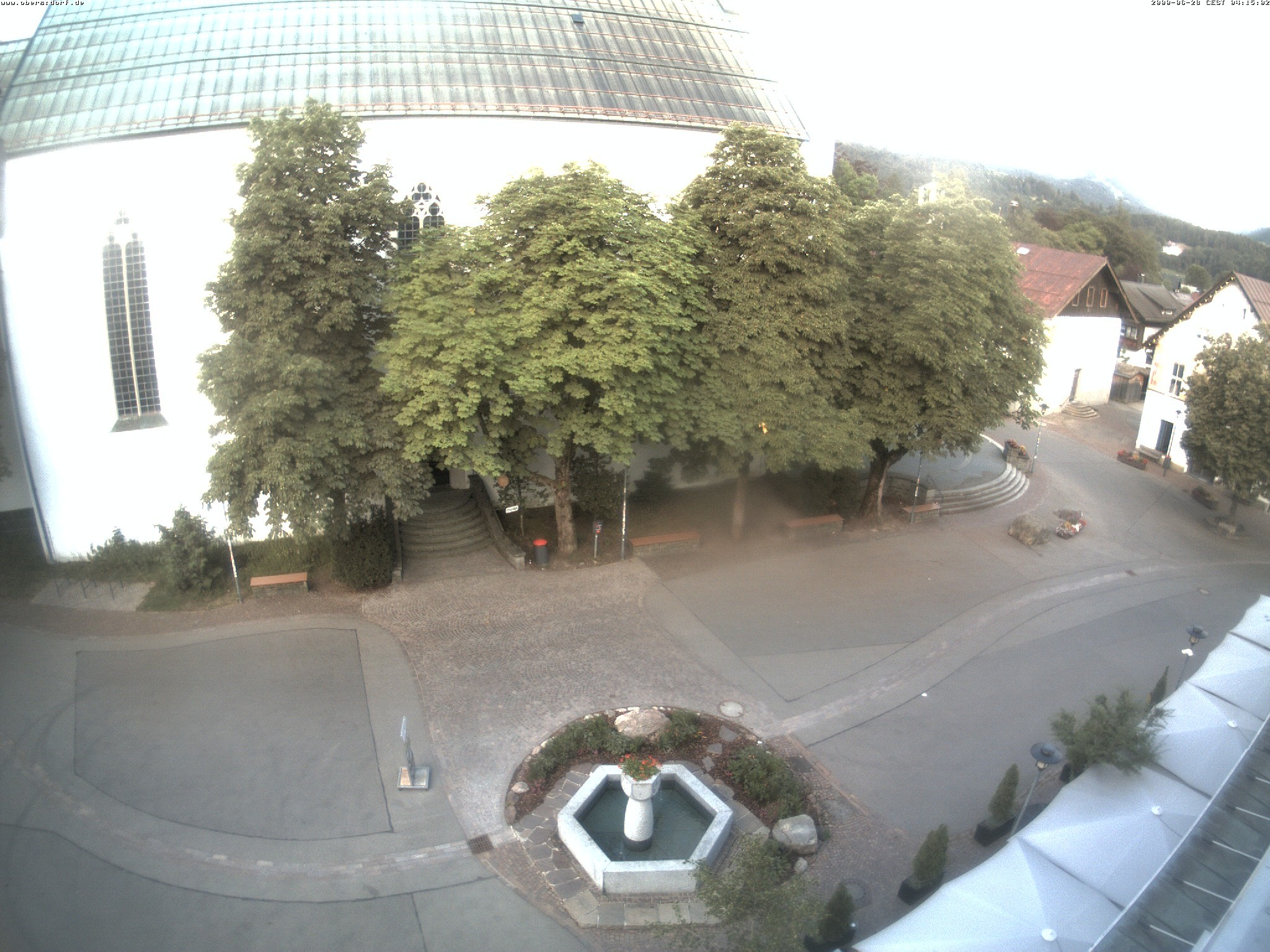 Archiv Foto Webcam Oberstdorf Markplatz