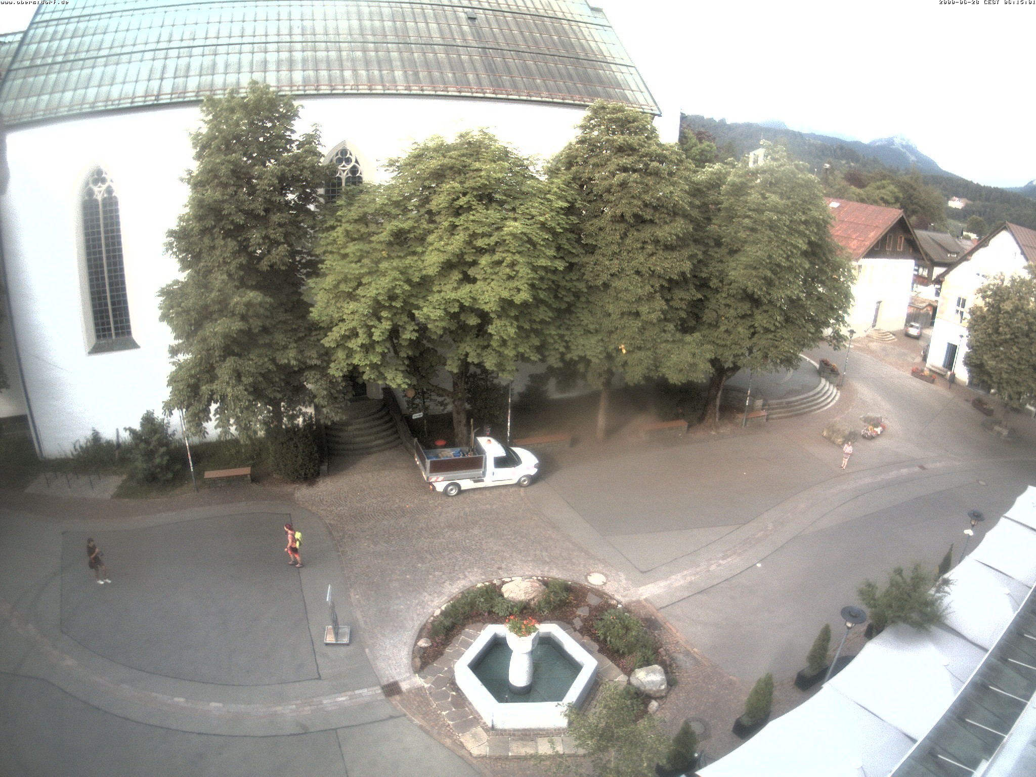 Archiv Foto Webcam Oberstdorf Markplatz