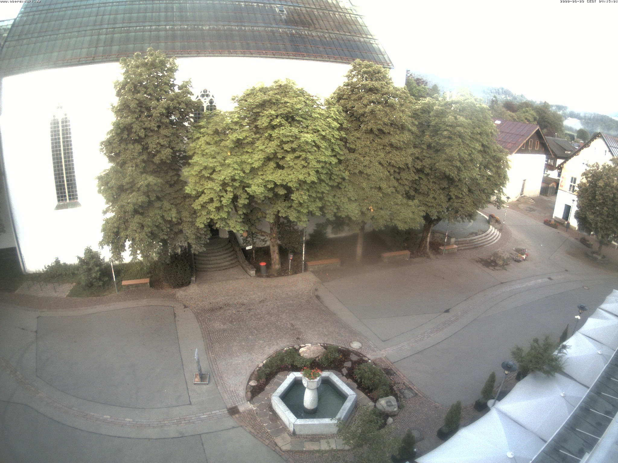 Archiv Foto Webcam Oberstdorf Markplatz