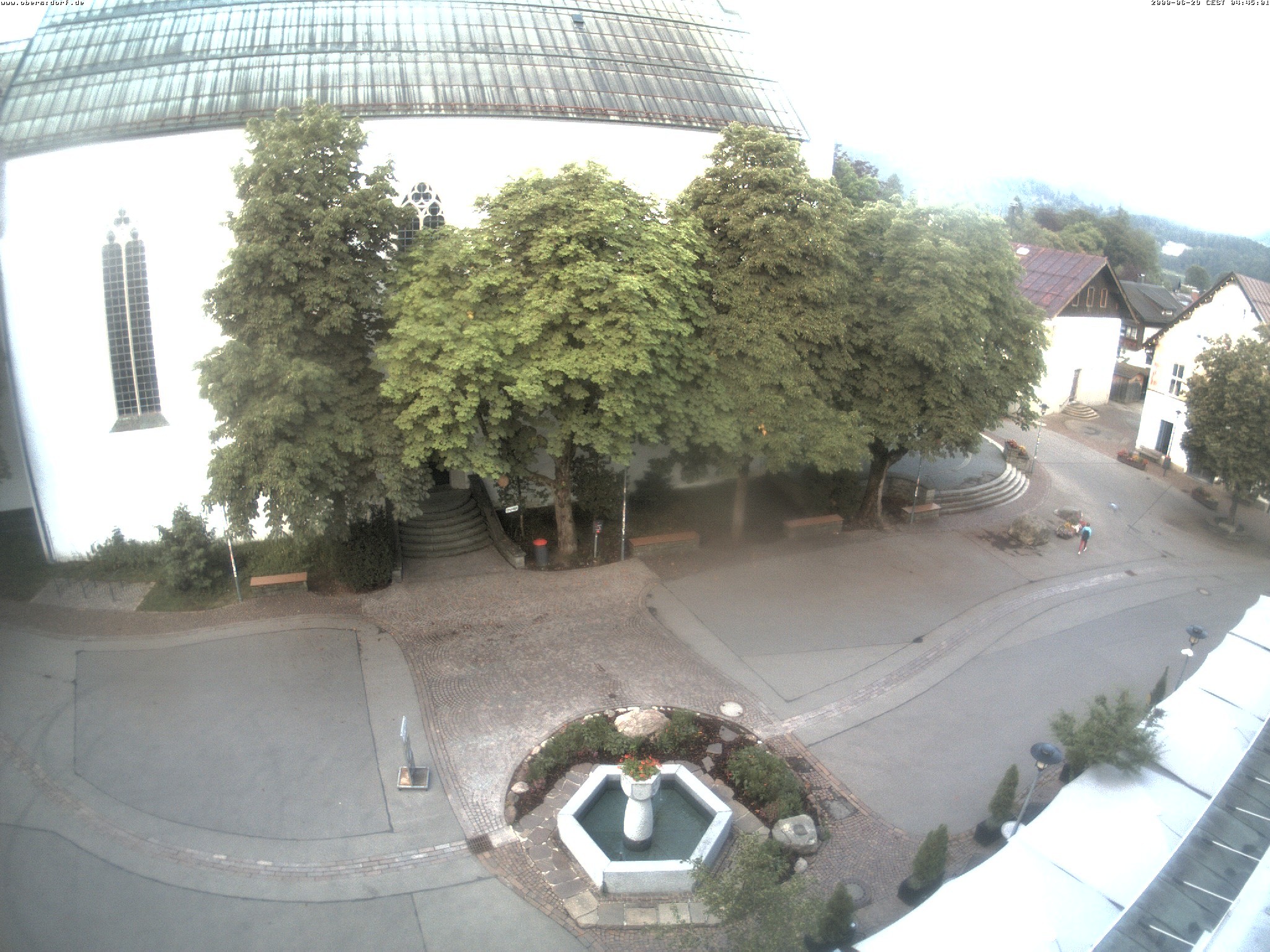 Archiv Foto Webcam Oberstdorf Markplatz