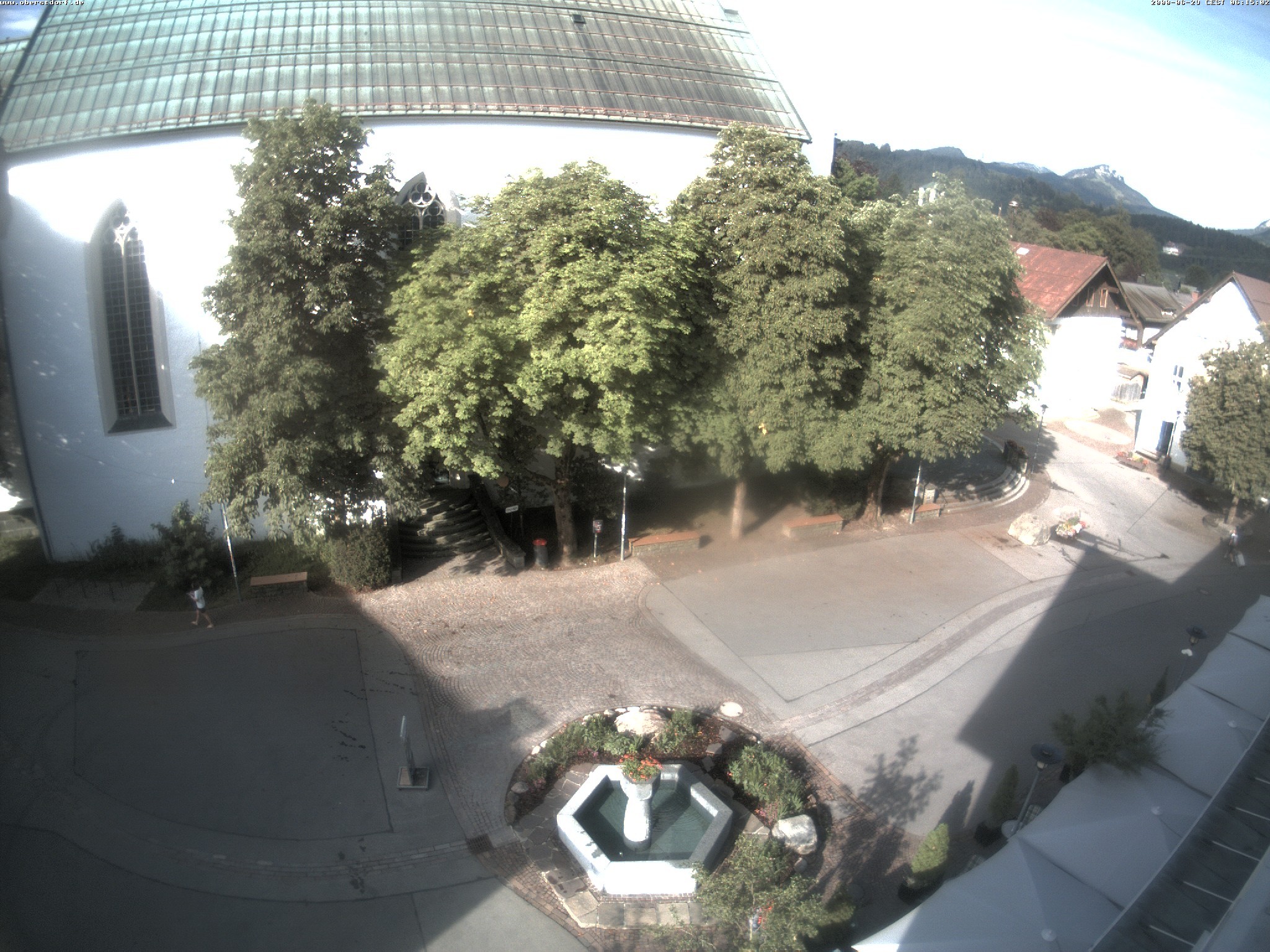 Archiv Foto Webcam Oberstdorf Markplatz
