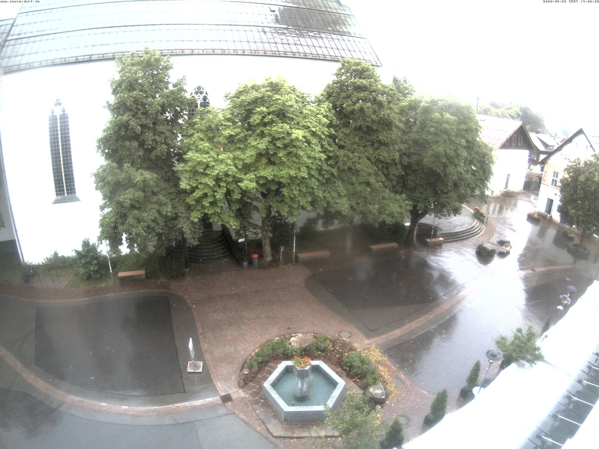 Archiv Foto Webcam Oberstdorf Markplatz