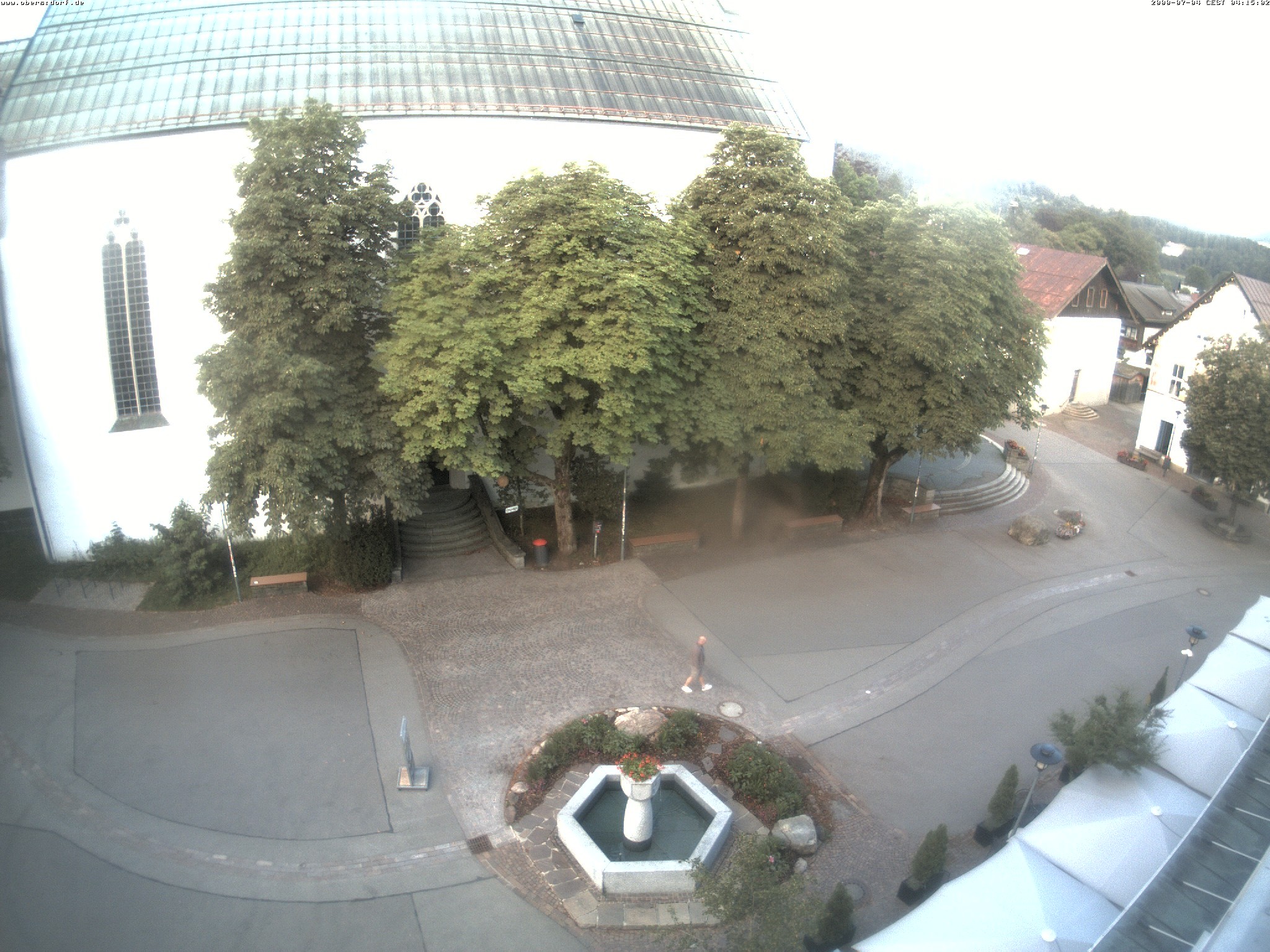 Archiv Foto Webcam Oberstdorf Markplatz