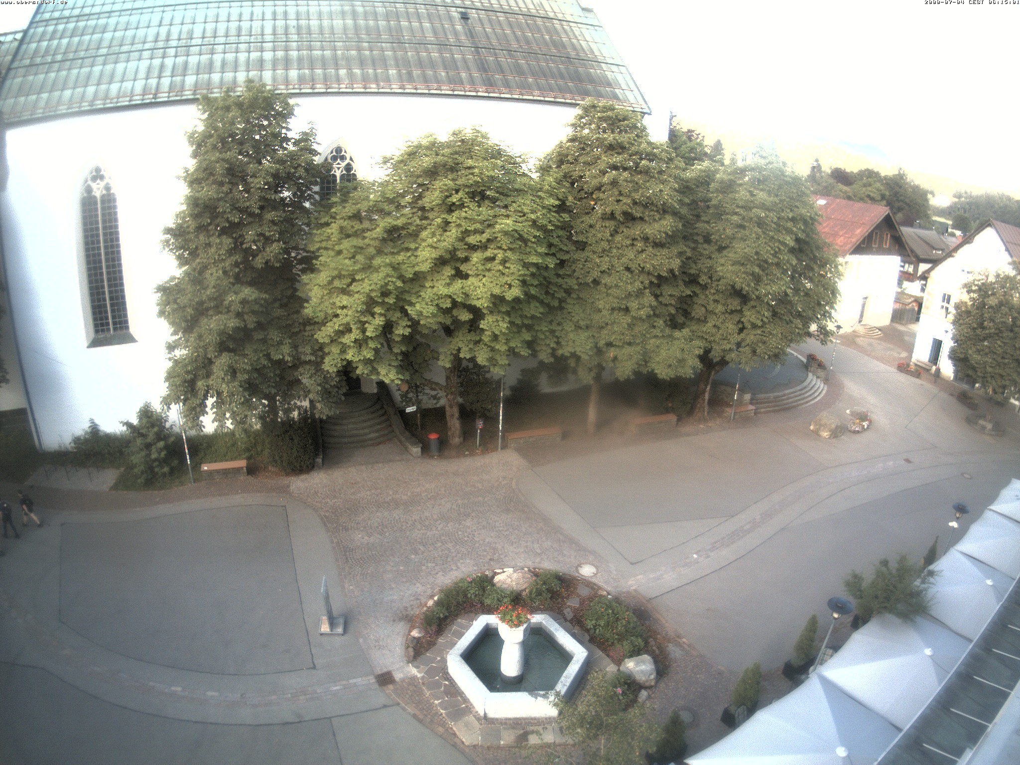 Archiv Foto Webcam Oberstdorf Markplatz