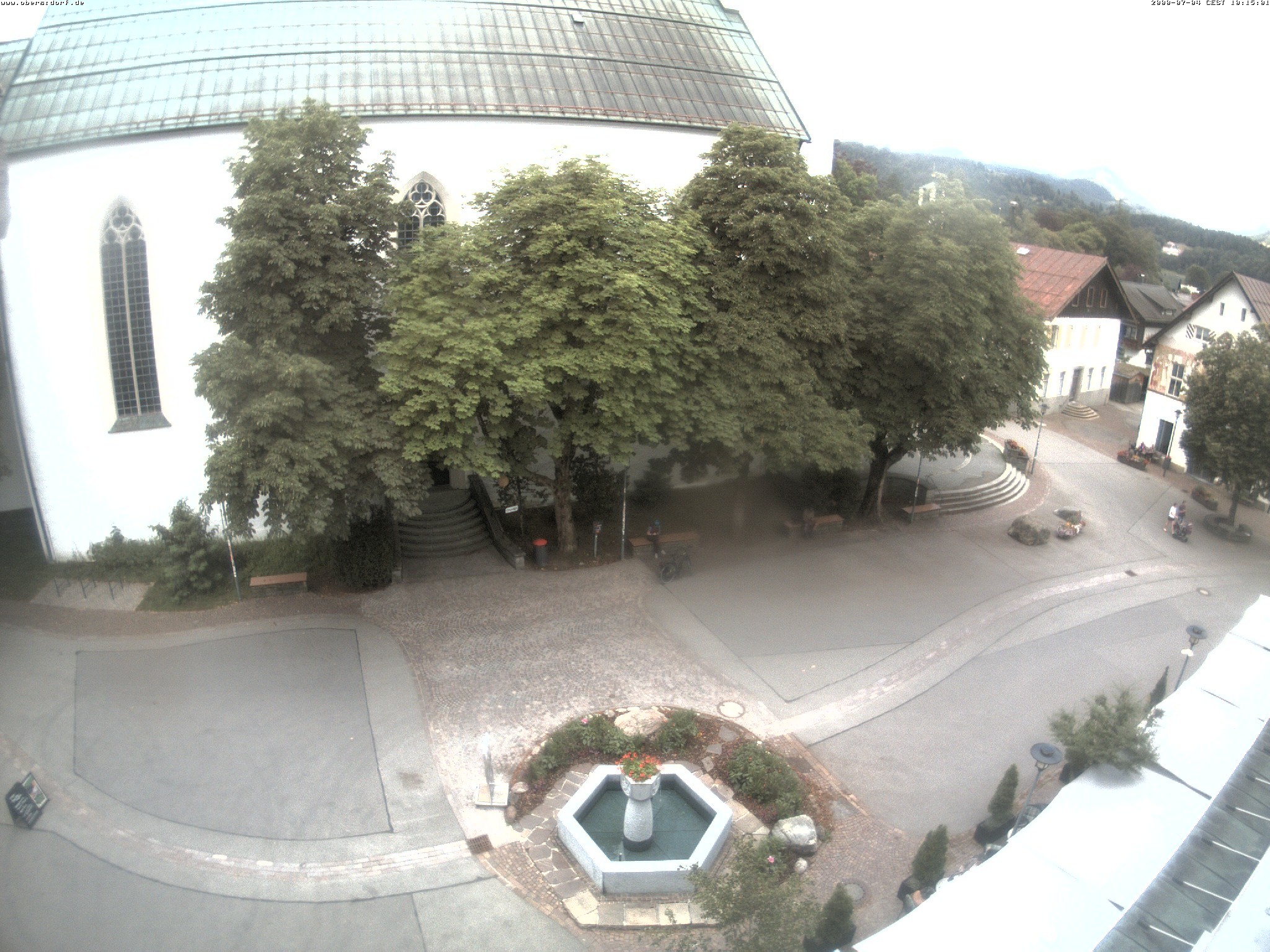 Archiv Foto Webcam Oberstdorf Markplatz