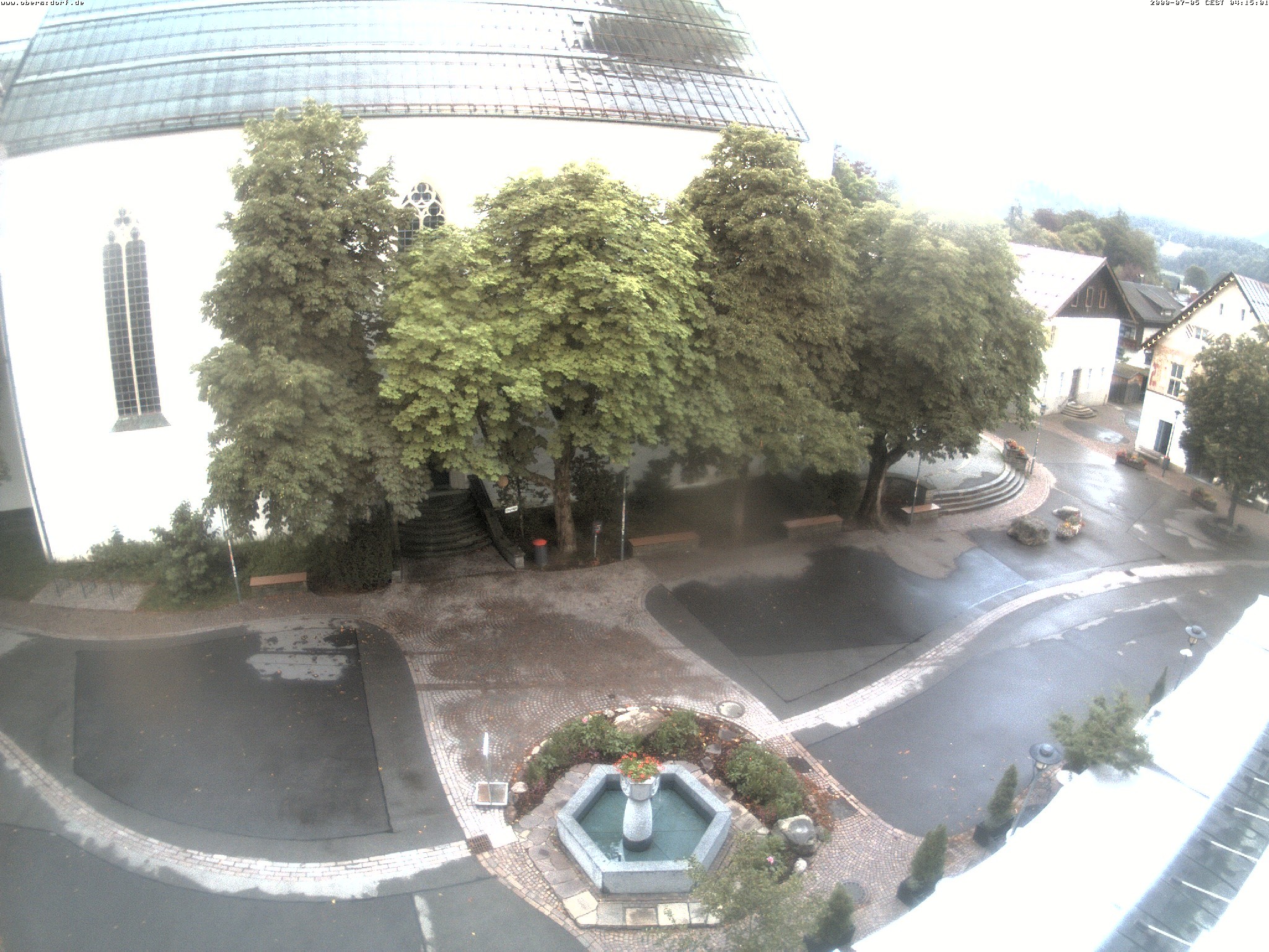 Archiv Foto Webcam Oberstdorf Markplatz