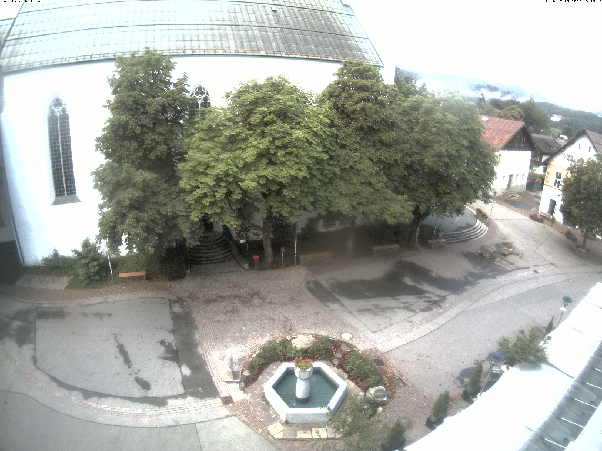 Archiv Foto Webcam Oberstdorf Markplatz