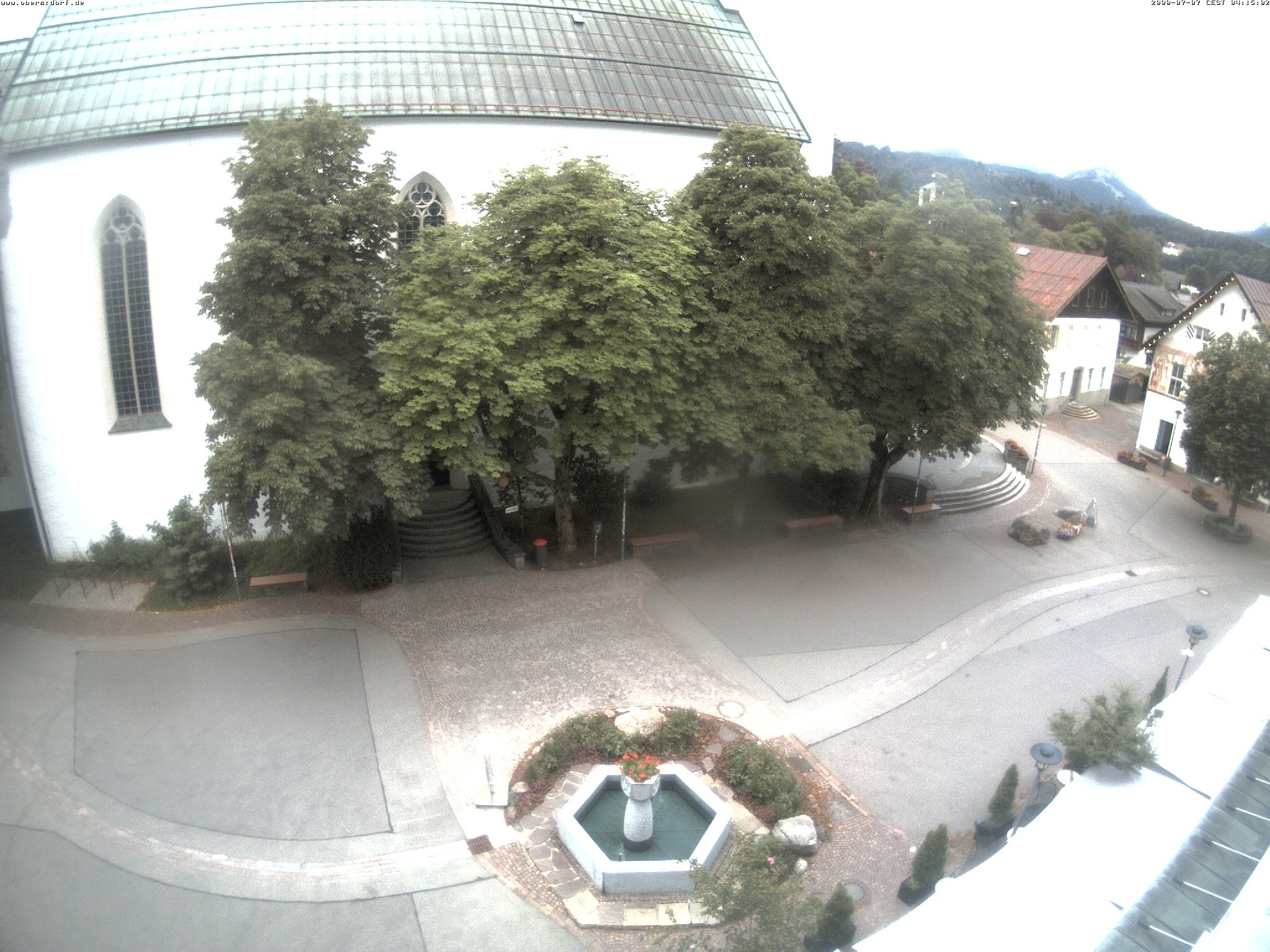 Archiv Foto Webcam Oberstdorf Markplatz