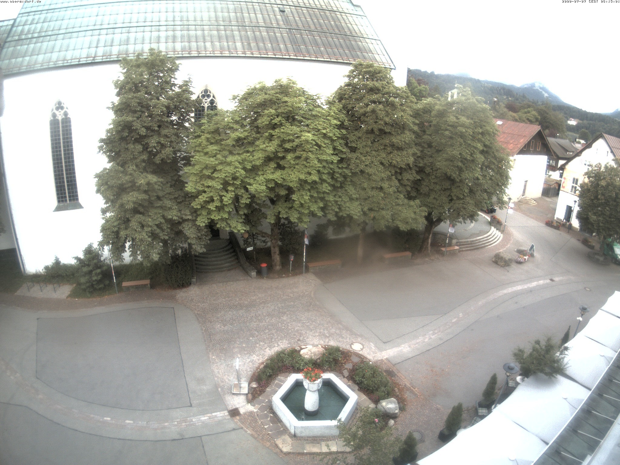 Archiv Foto Webcam Oberstdorf Markplatz