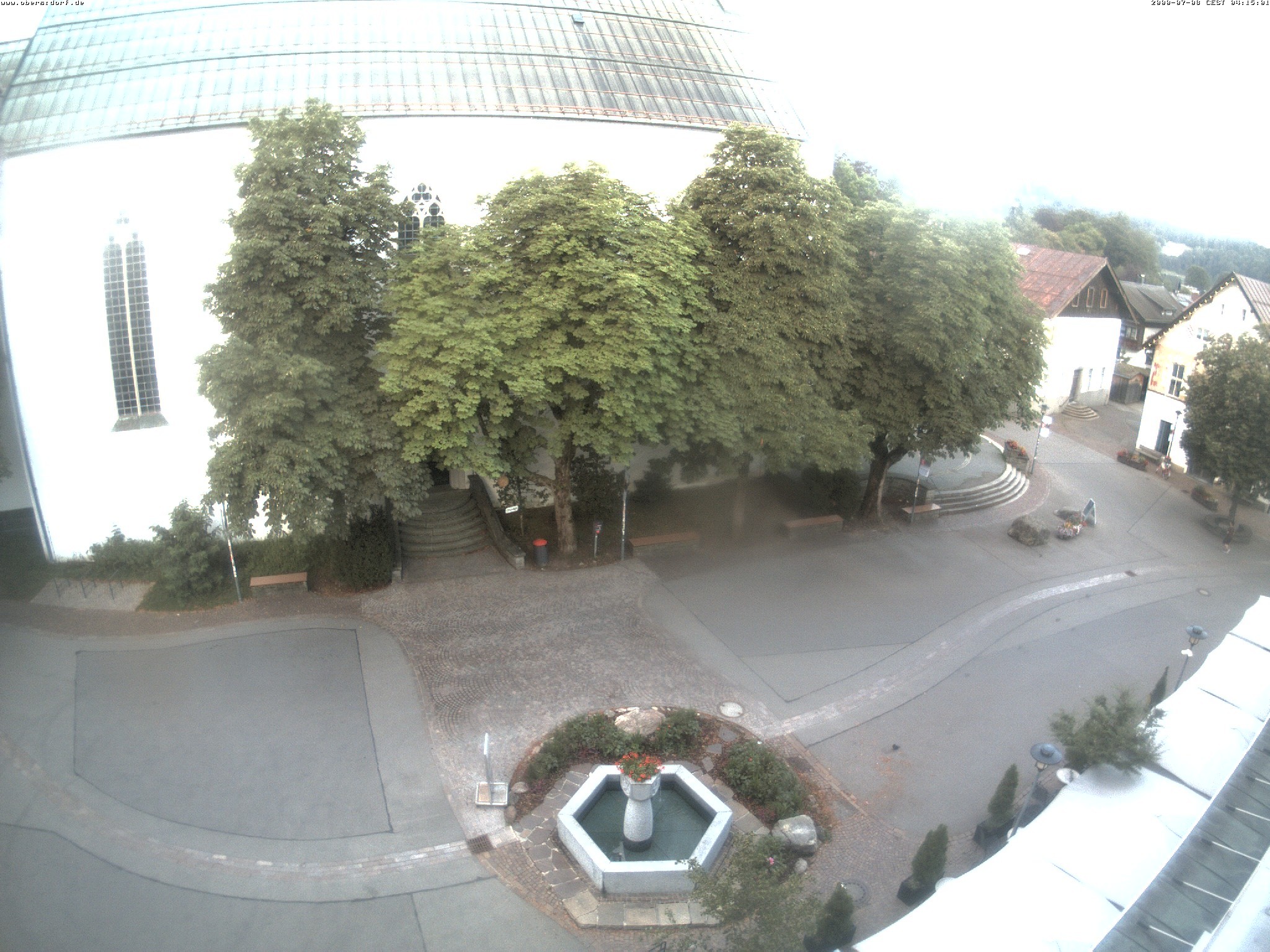 Archiv Foto Webcam Oberstdorf Markplatz