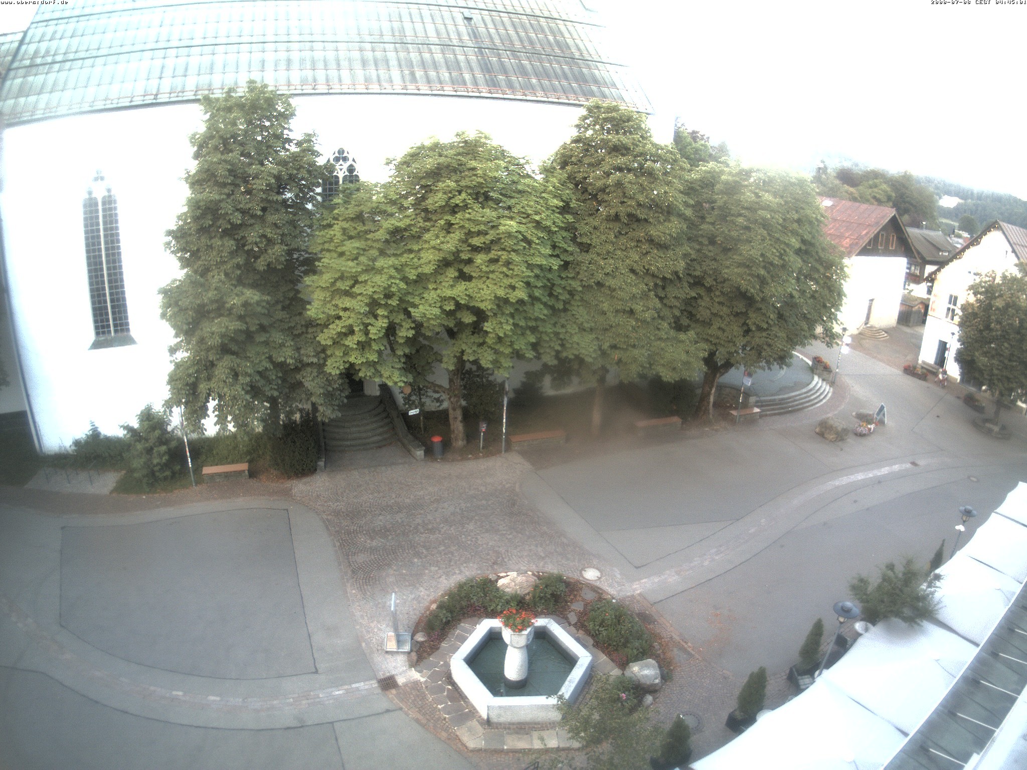Archiv Foto Webcam Oberstdorf Markplatz
