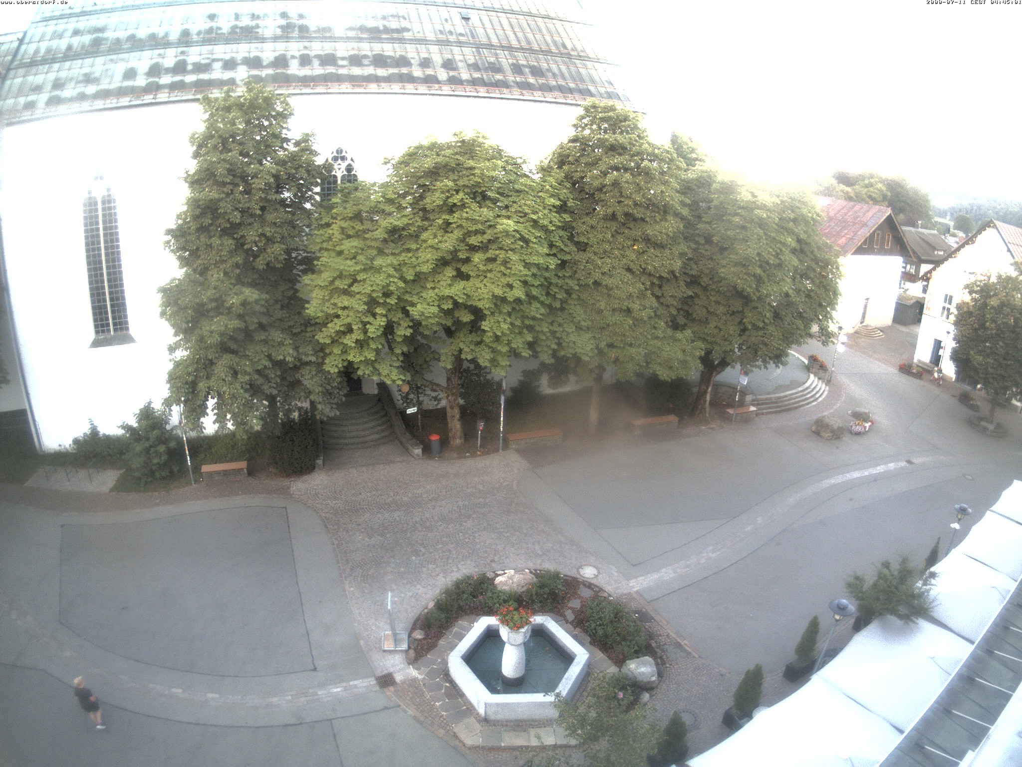 Archiv Foto Webcam Oberstdorf Markplatz