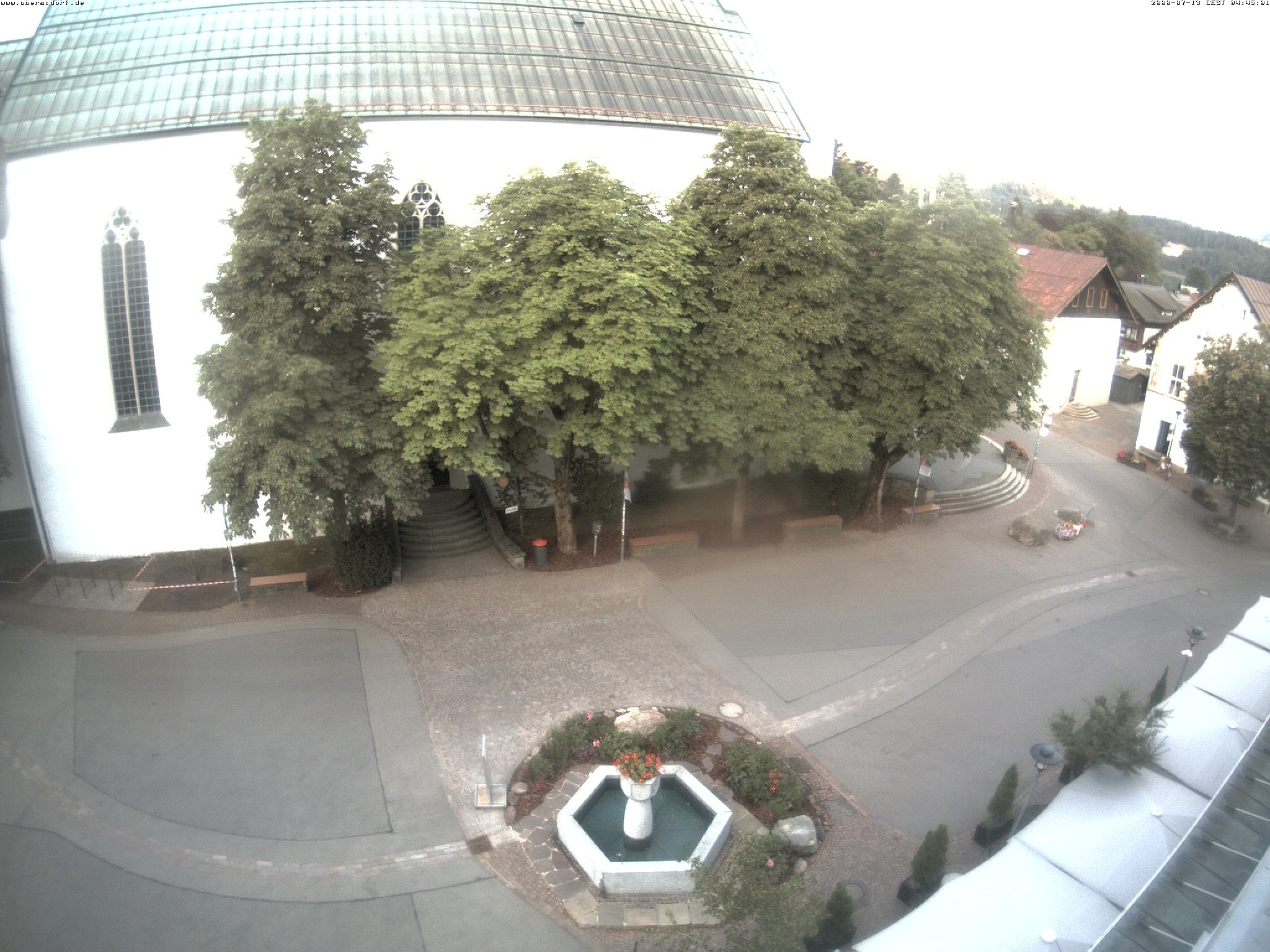 Archiv Foto Webcam Oberstdorf Markplatz