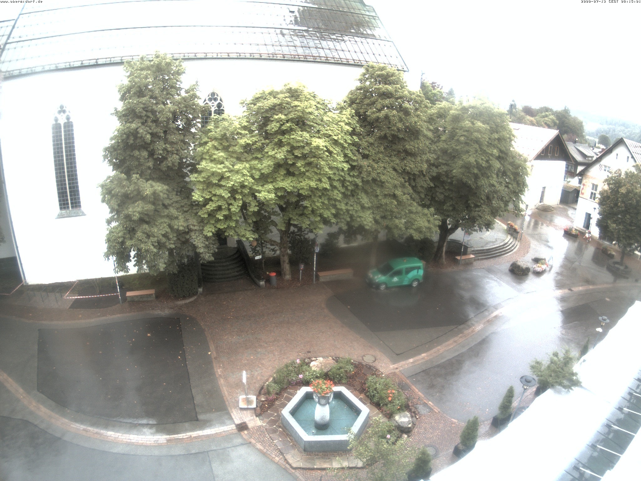 Archiv Foto Webcam Oberstdorf Markplatz