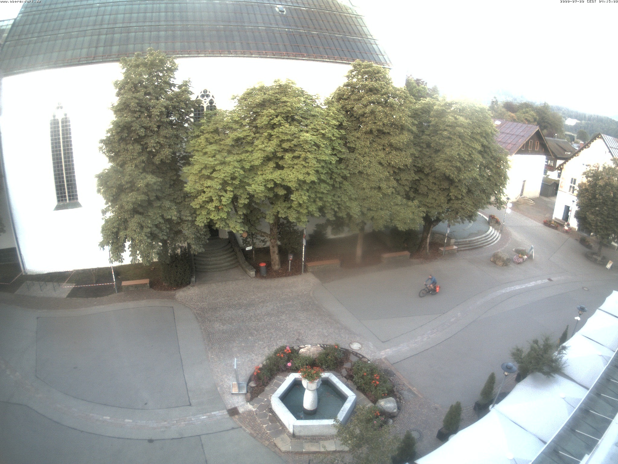 Archiv Foto Webcam Oberstdorf Markplatz