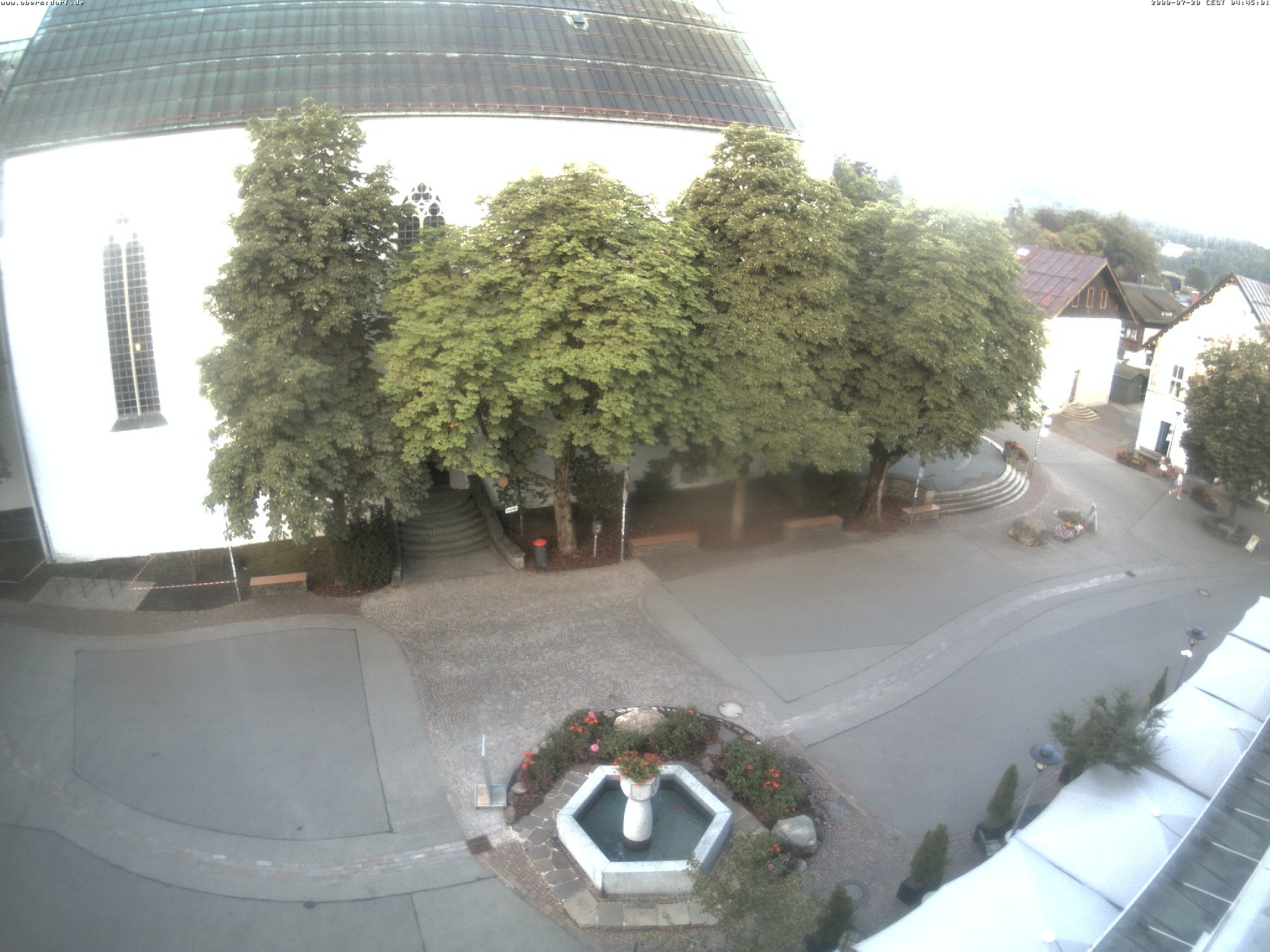 Archiv Foto Webcam Oberstdorf Markplatz