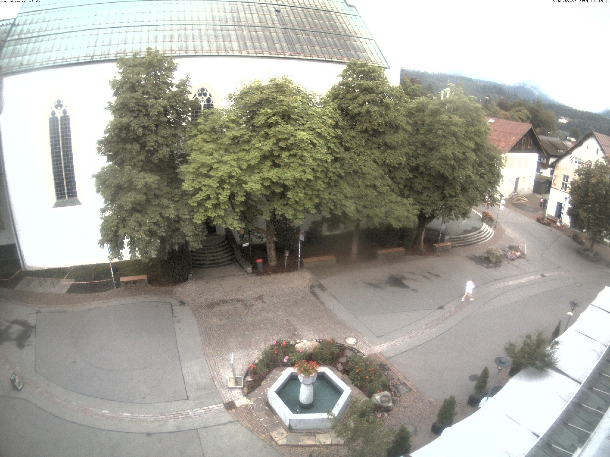 Archived image Webcam Oberstdorf Town Square