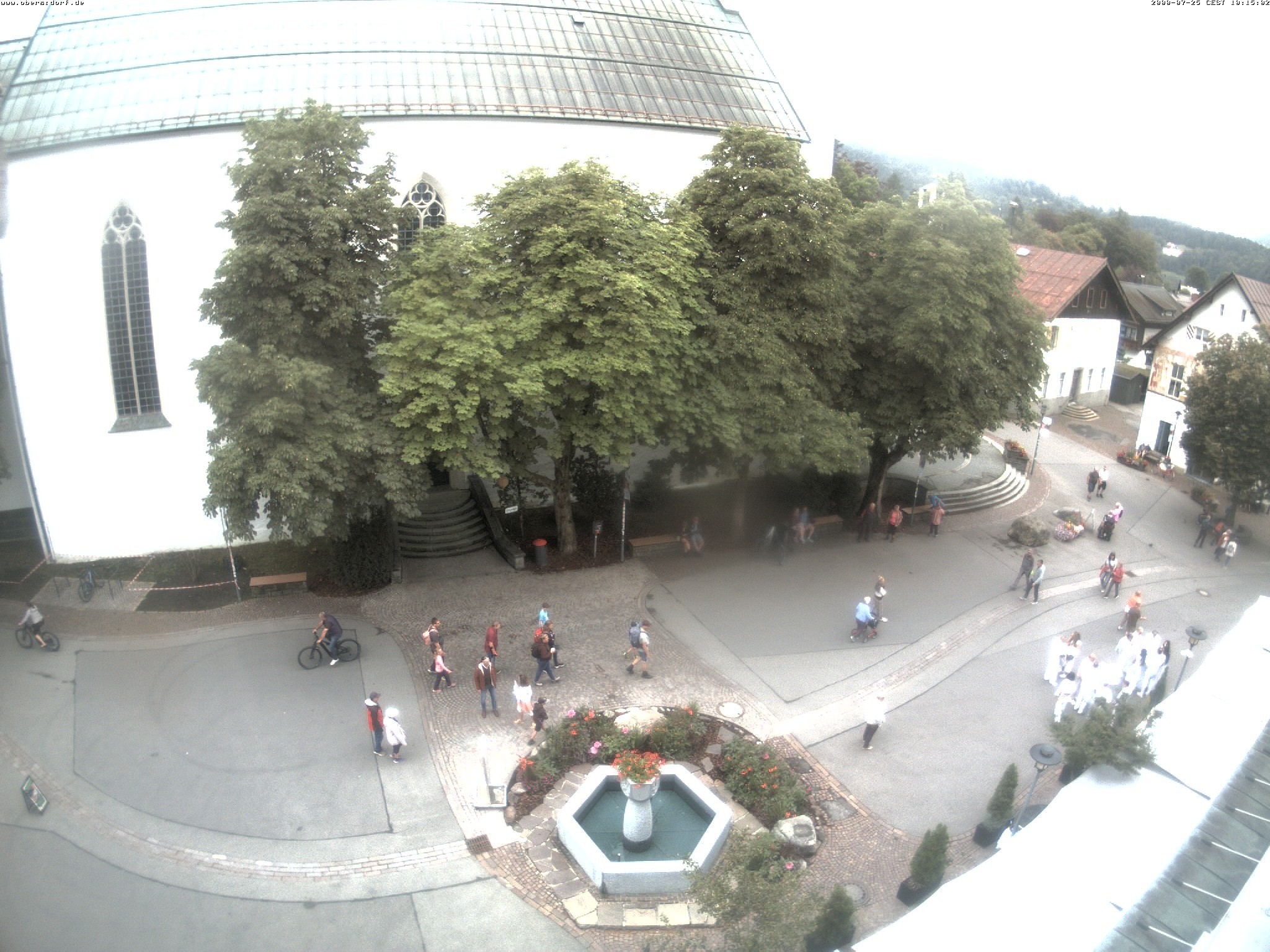 Archived image Webcam Oberstdorf Town Square