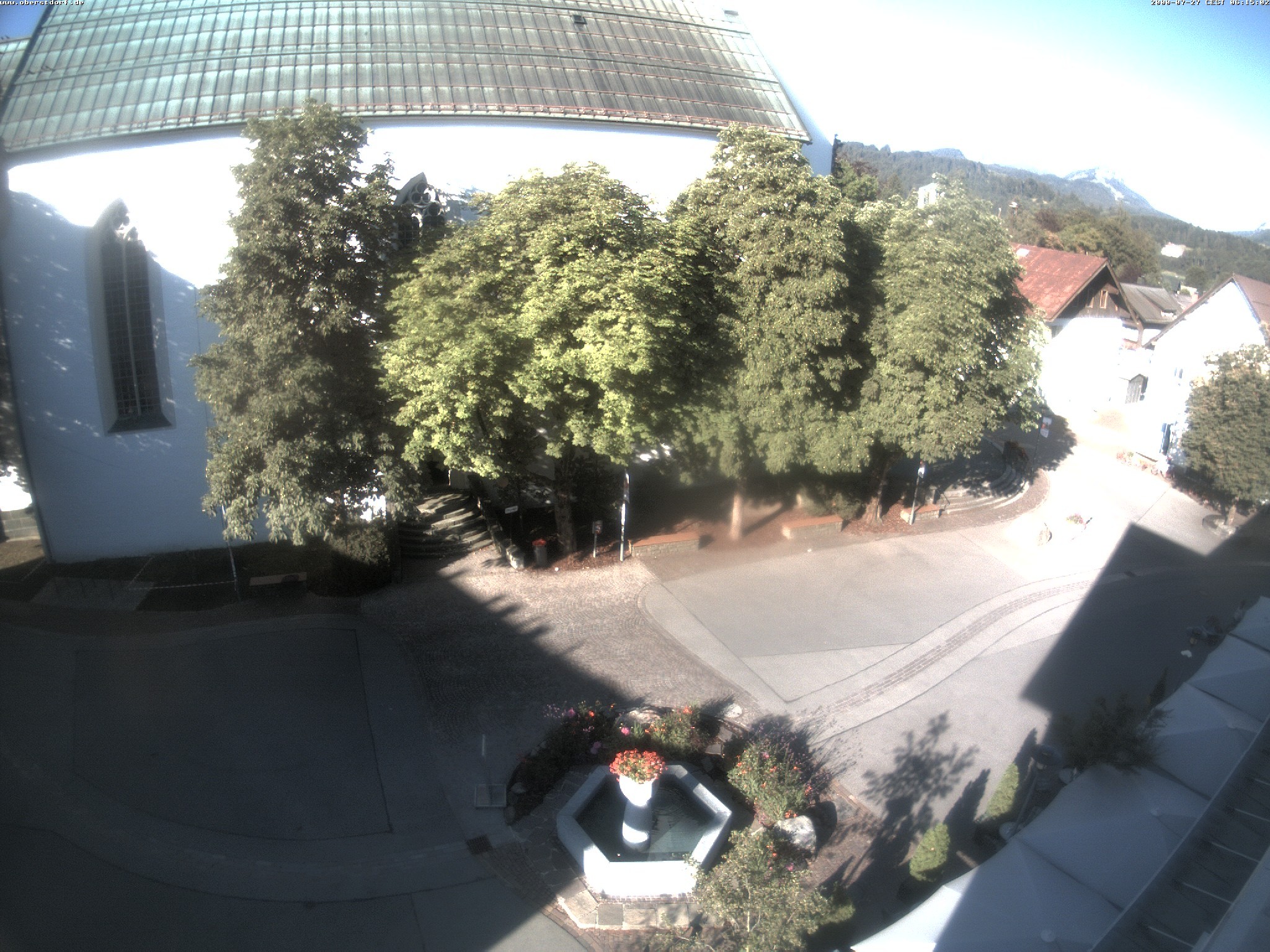Archiv Foto Webcam Oberstdorf Markplatz