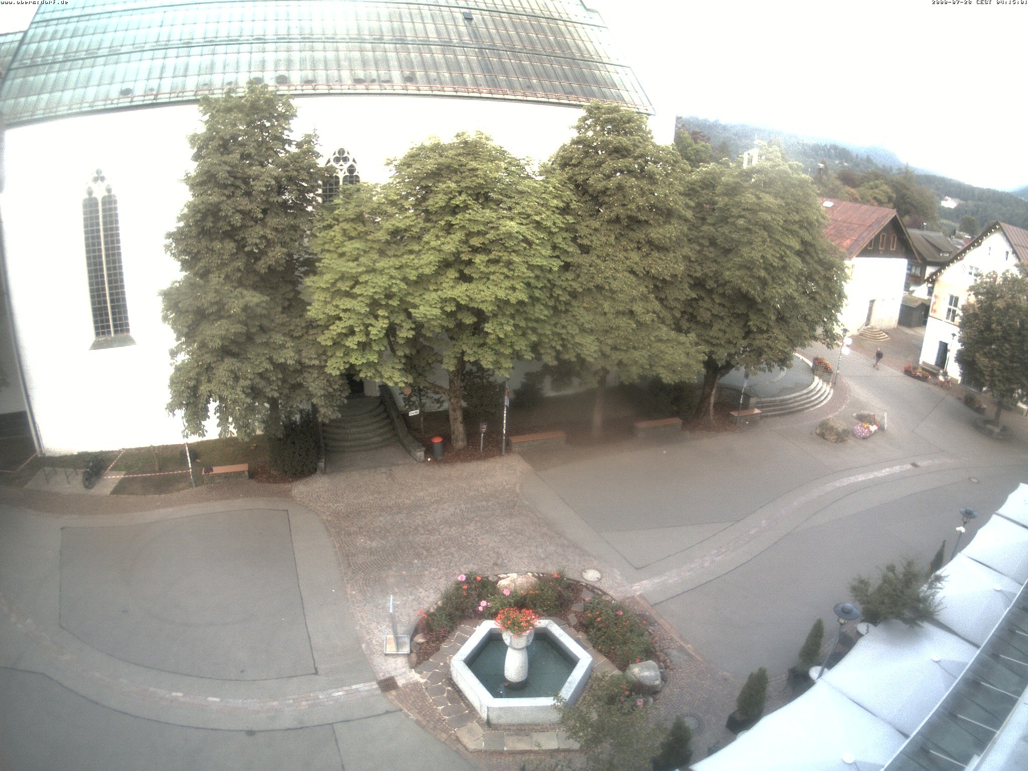 Archiv Foto Webcam Oberstdorf Markplatz
